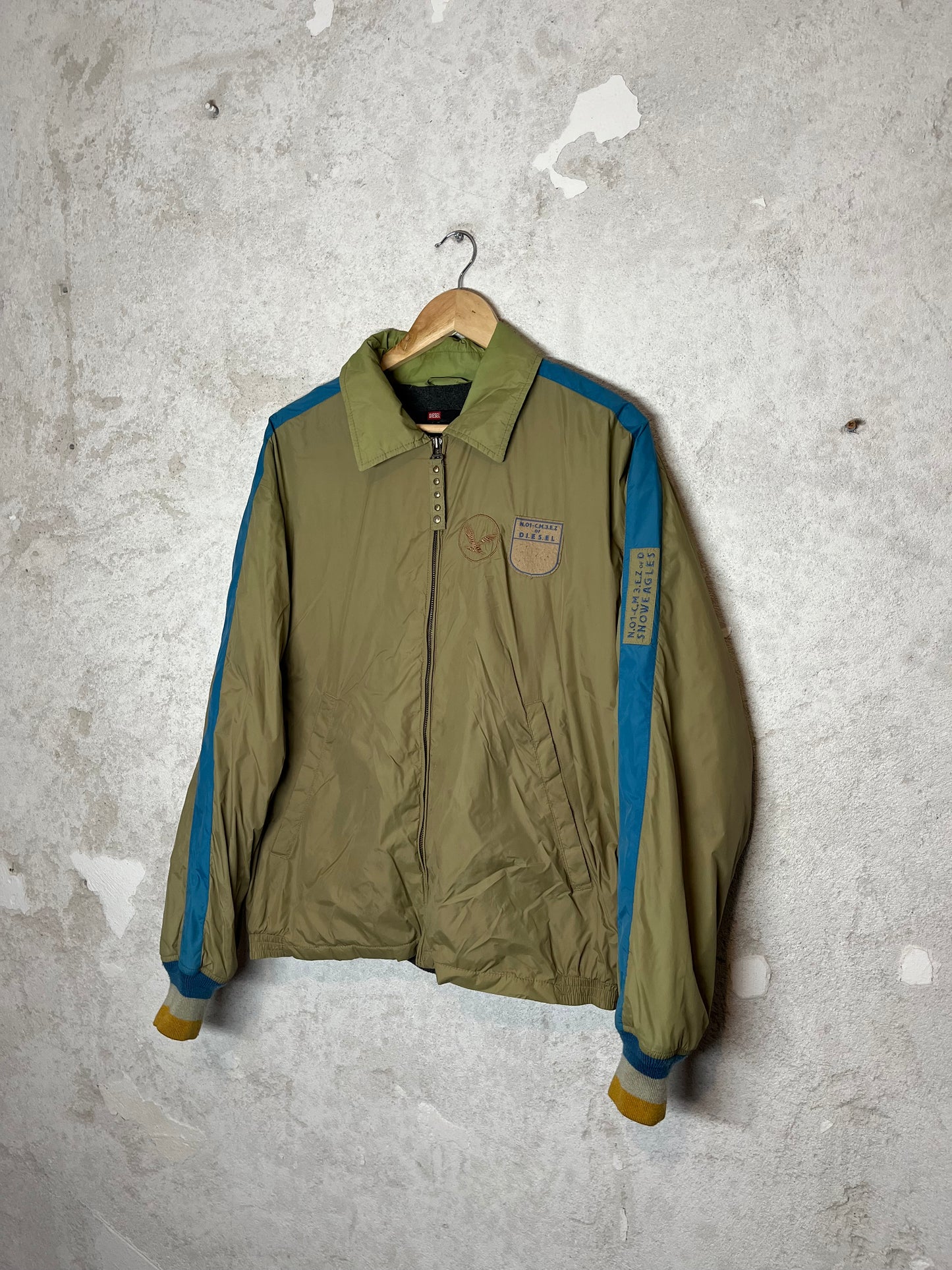 Diesel vintage retro 2000s 90s track jacket