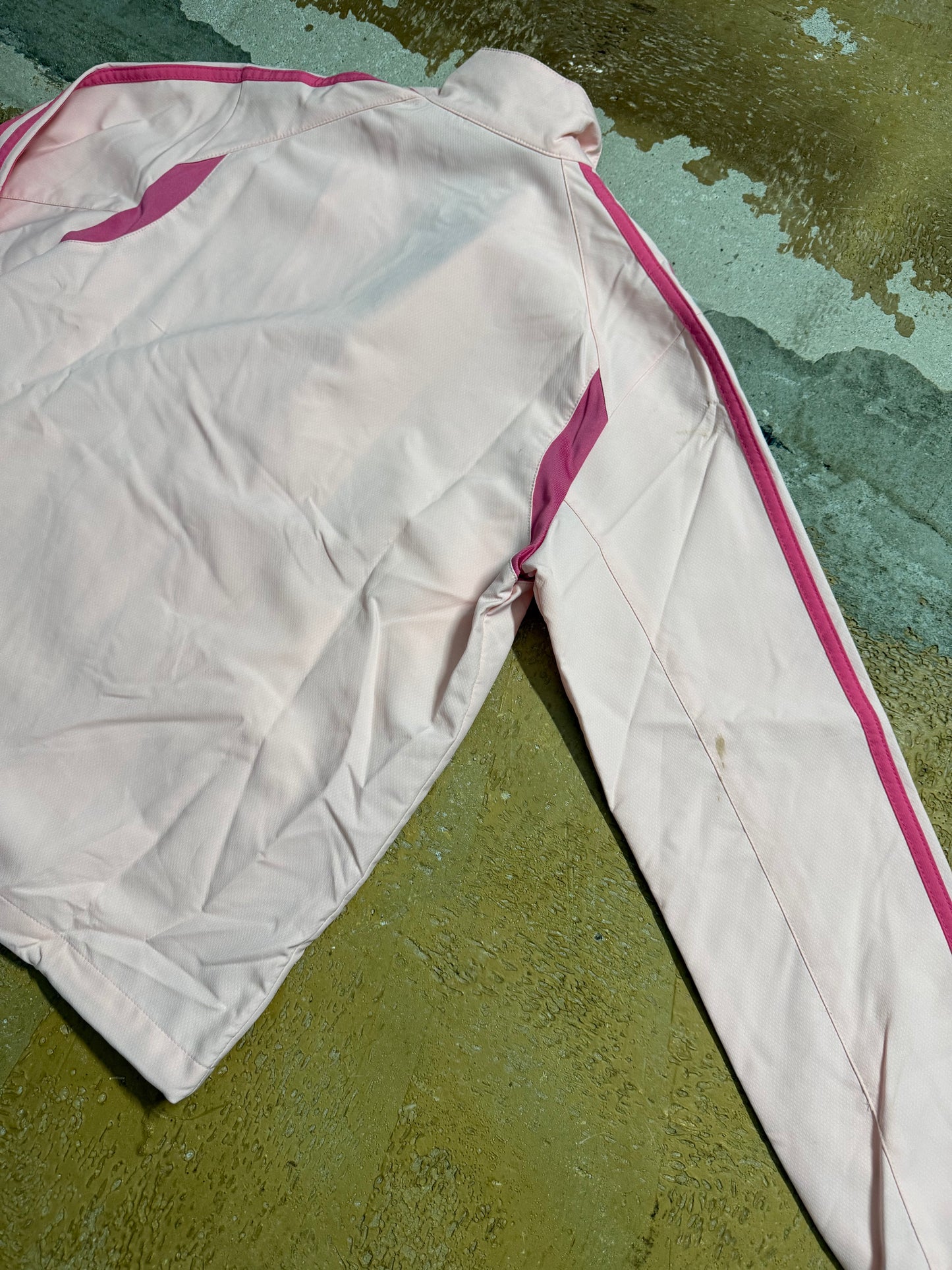 Vintage Adidas deadstock pink jacket - S