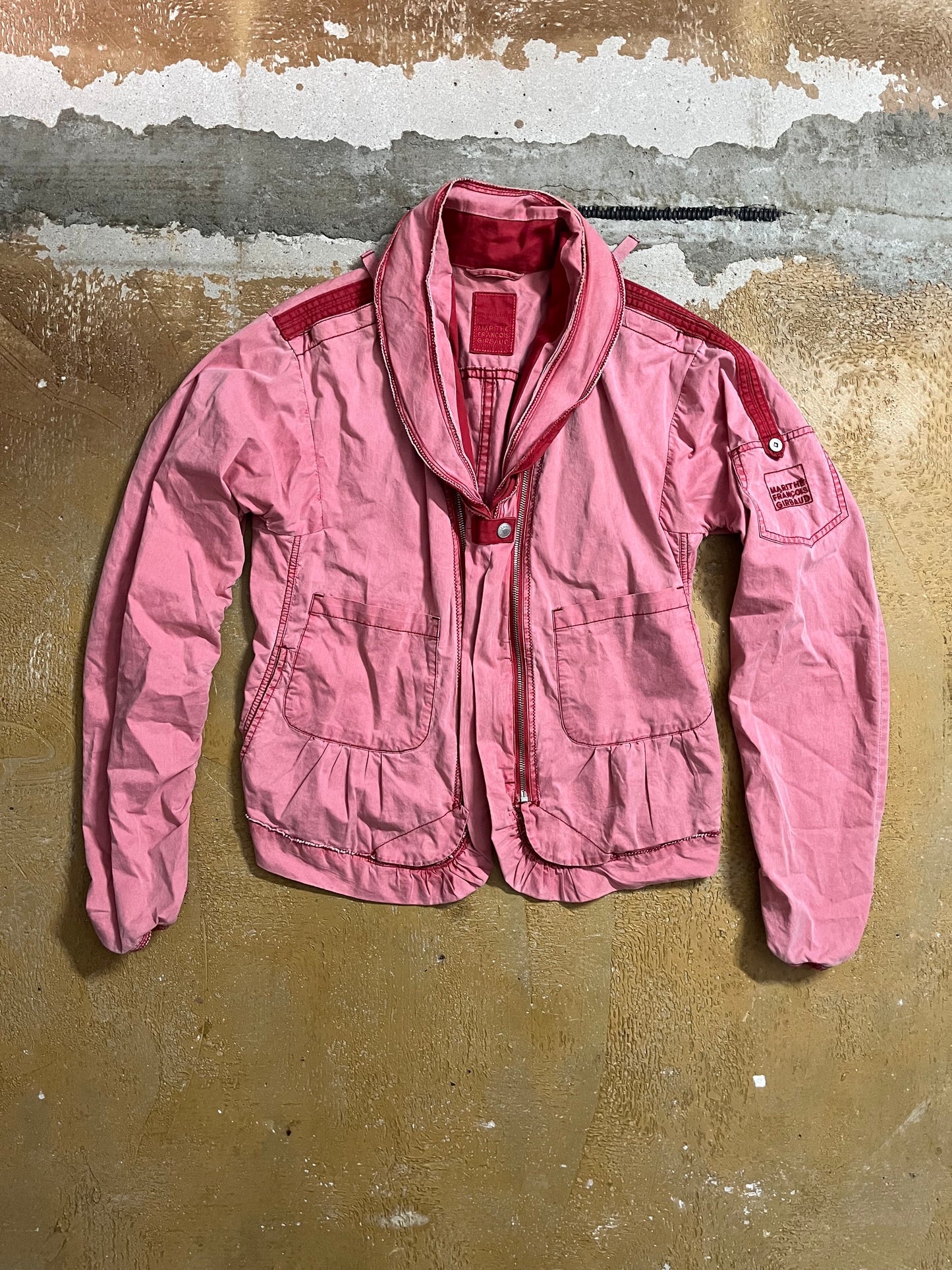 Marithe Francois Girbaud butterfly zip jacket - S
