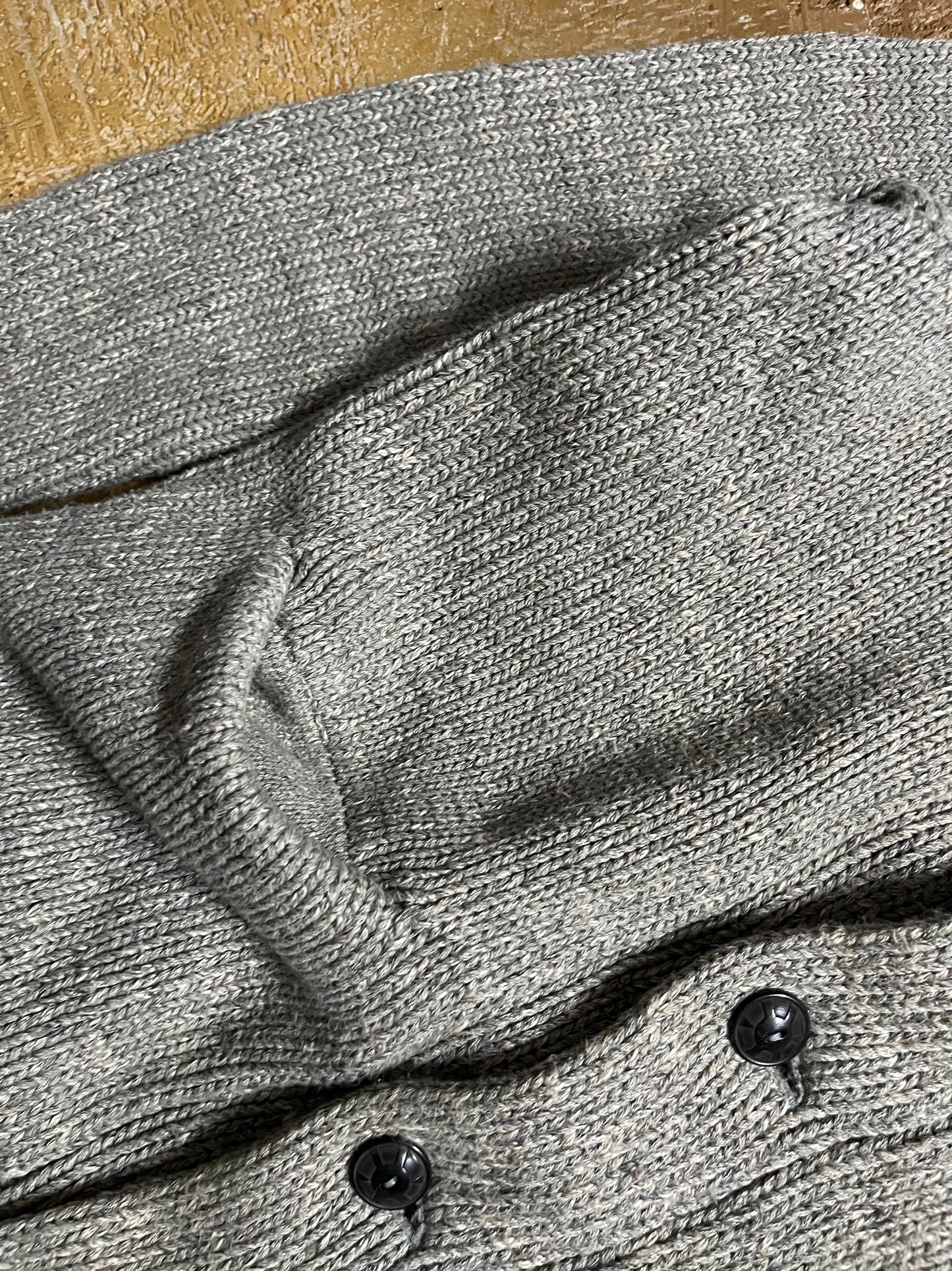 Ralph Lauren Double RL knit shawl cardigan - XS