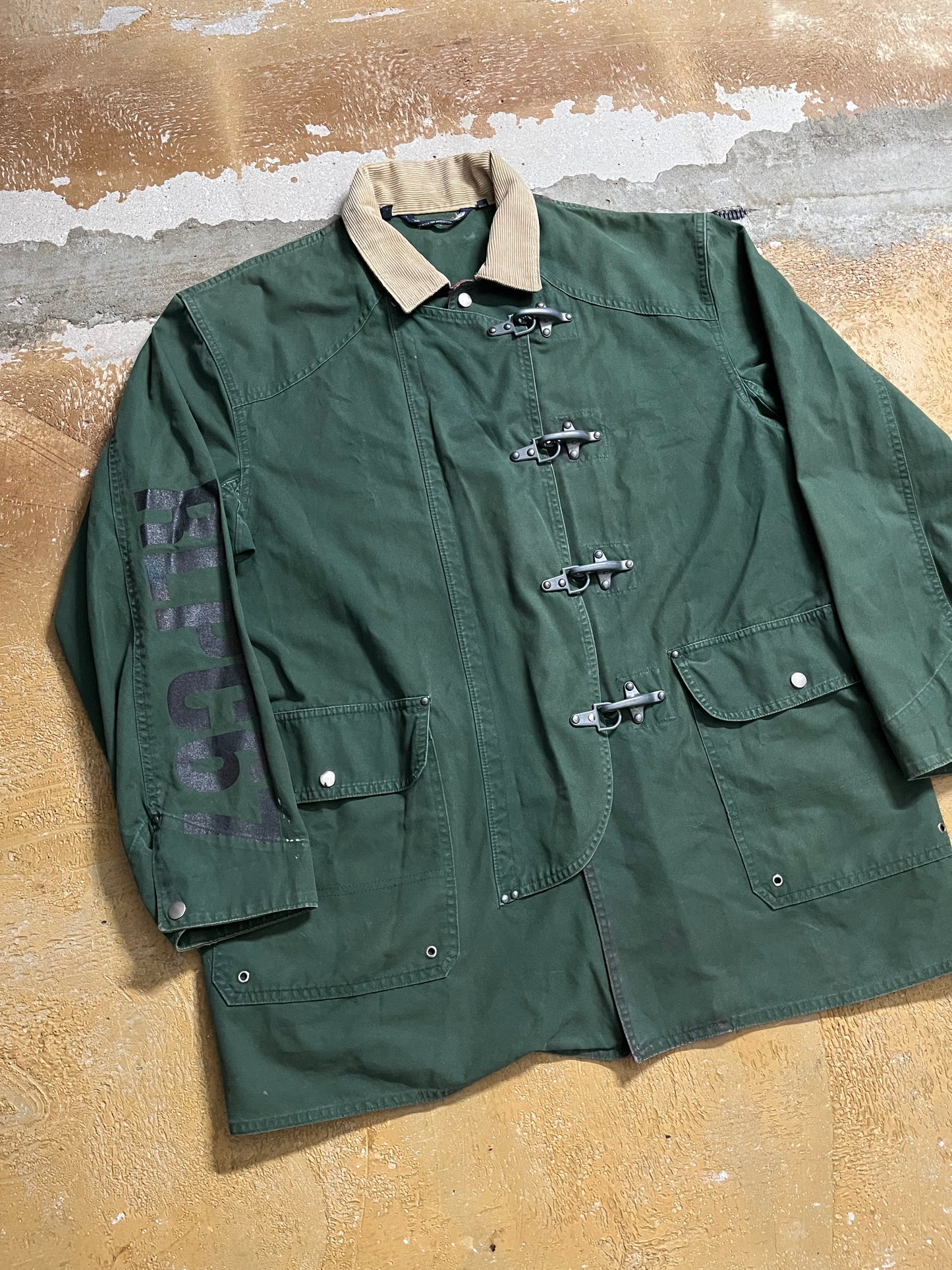 Ralph Lauren *RARE* fireman clasp jacket - L