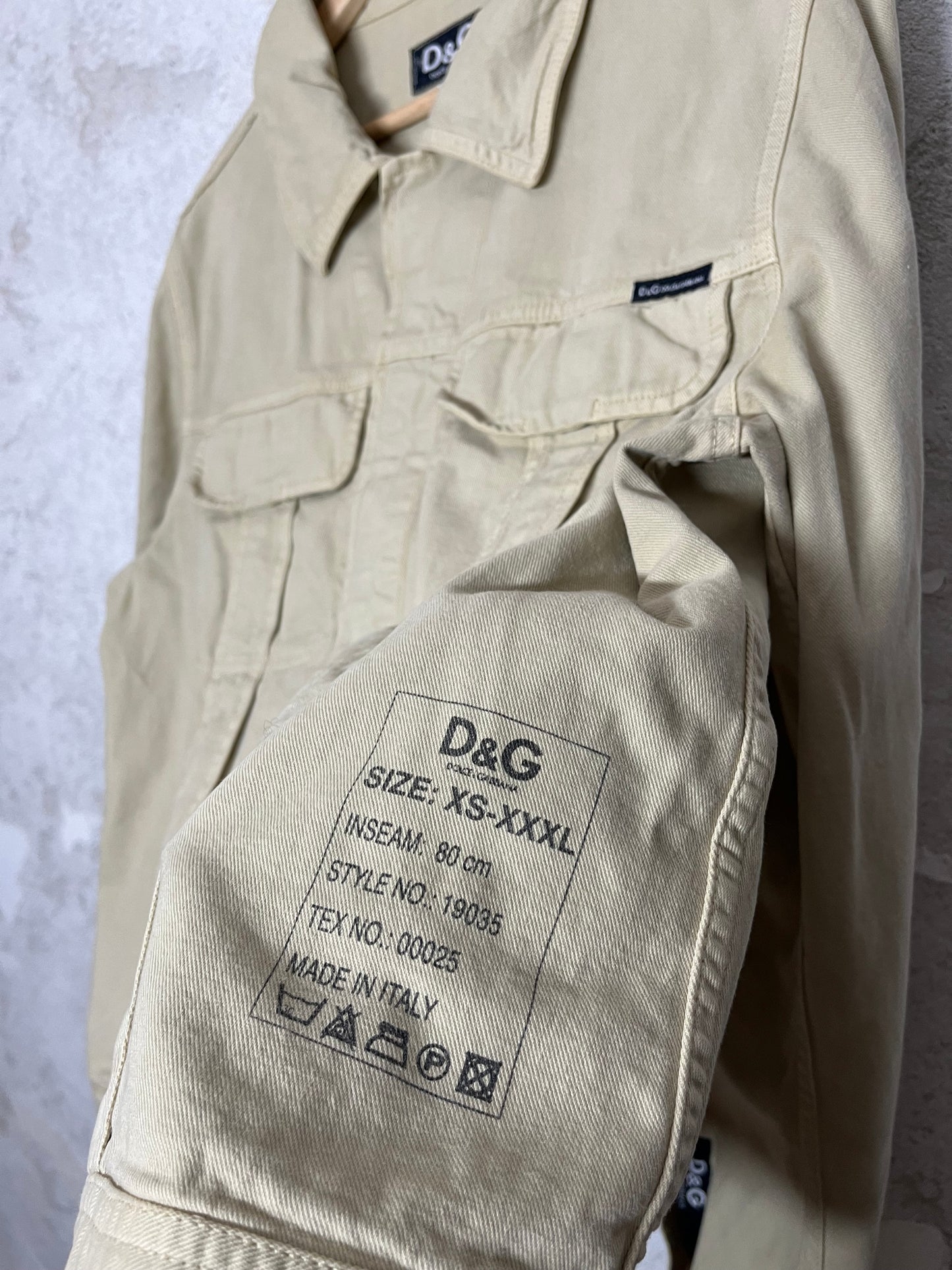 Dolce & Gabbana vintage overshirt jacket - XL