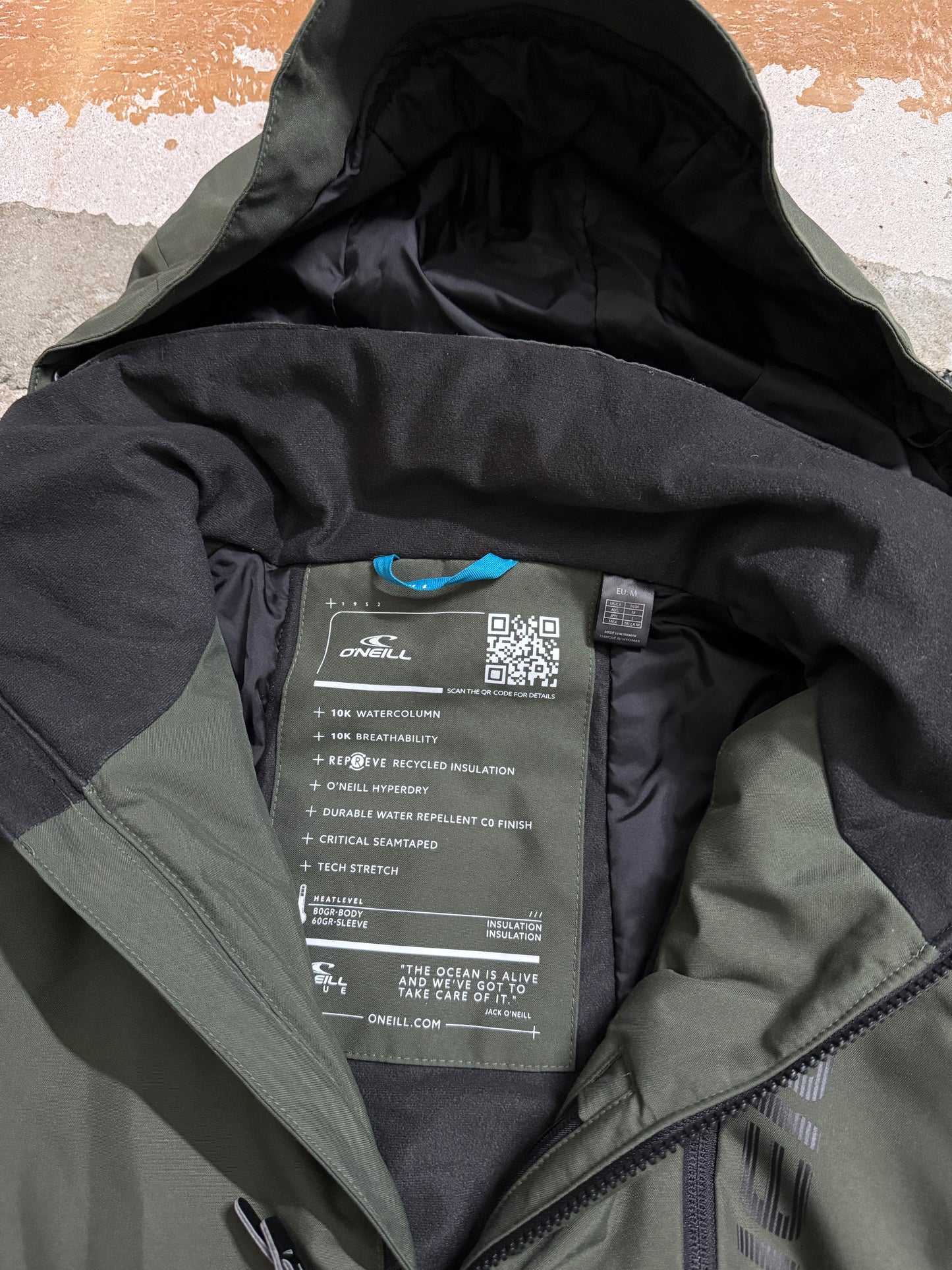 O’neill full ski outfit jacket + pants - L