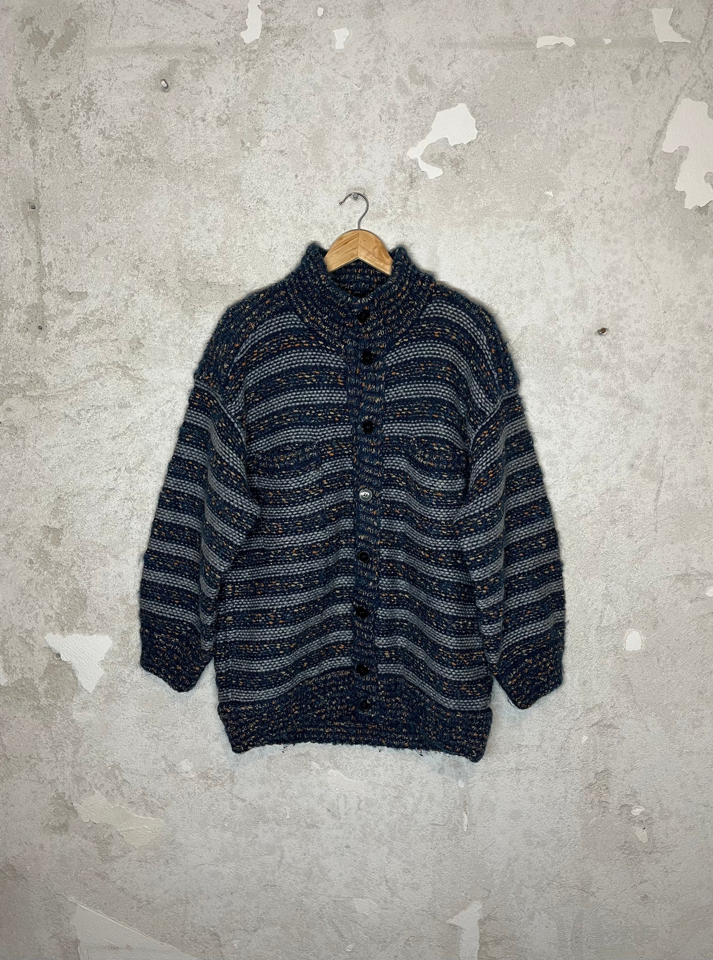 Missoni vintage retro designer 90s heavy knit - XXL