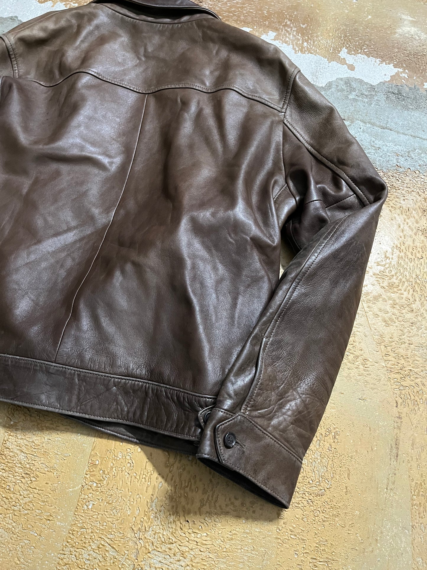 Ralph Lauren Lambskin patina jacket - L
