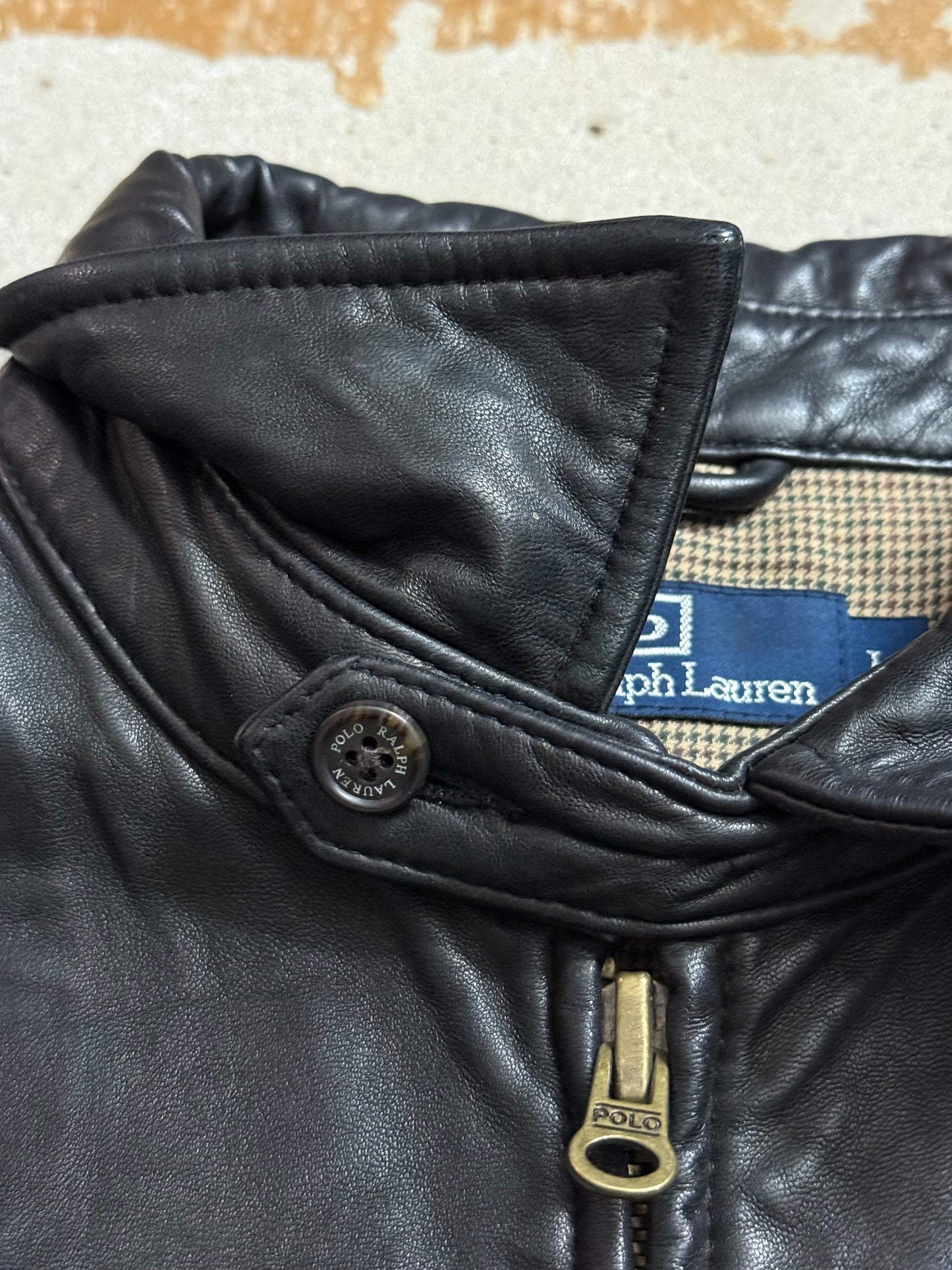 Ralph Lauren 100% lambs leather jacket - L