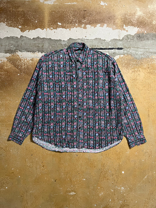 O’neill vintage multicolor overshirt - L