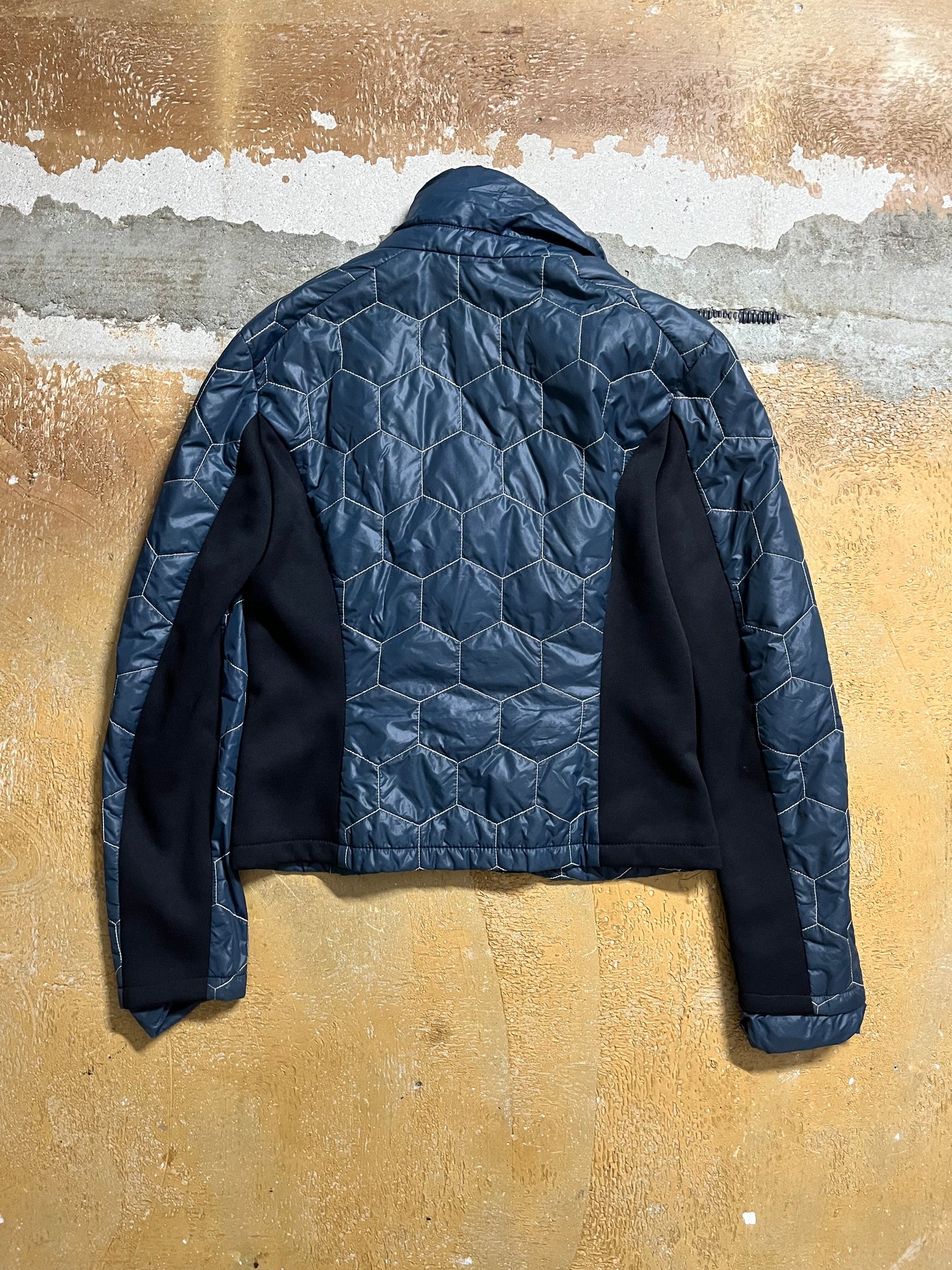 Dirk Bikkembergs quilted winter jacket - L