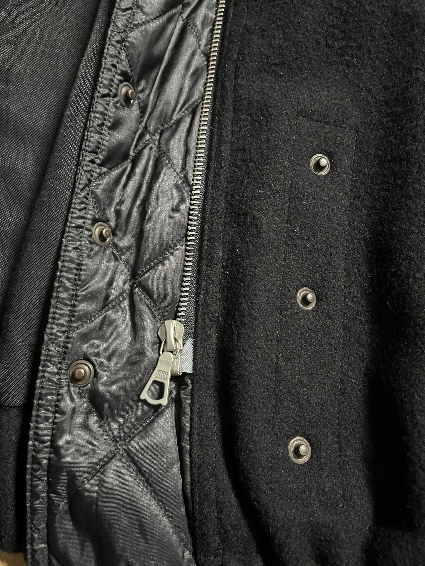 Dries van Noten vintage FW2007 gimp fill zip gimp bomber jacket - S