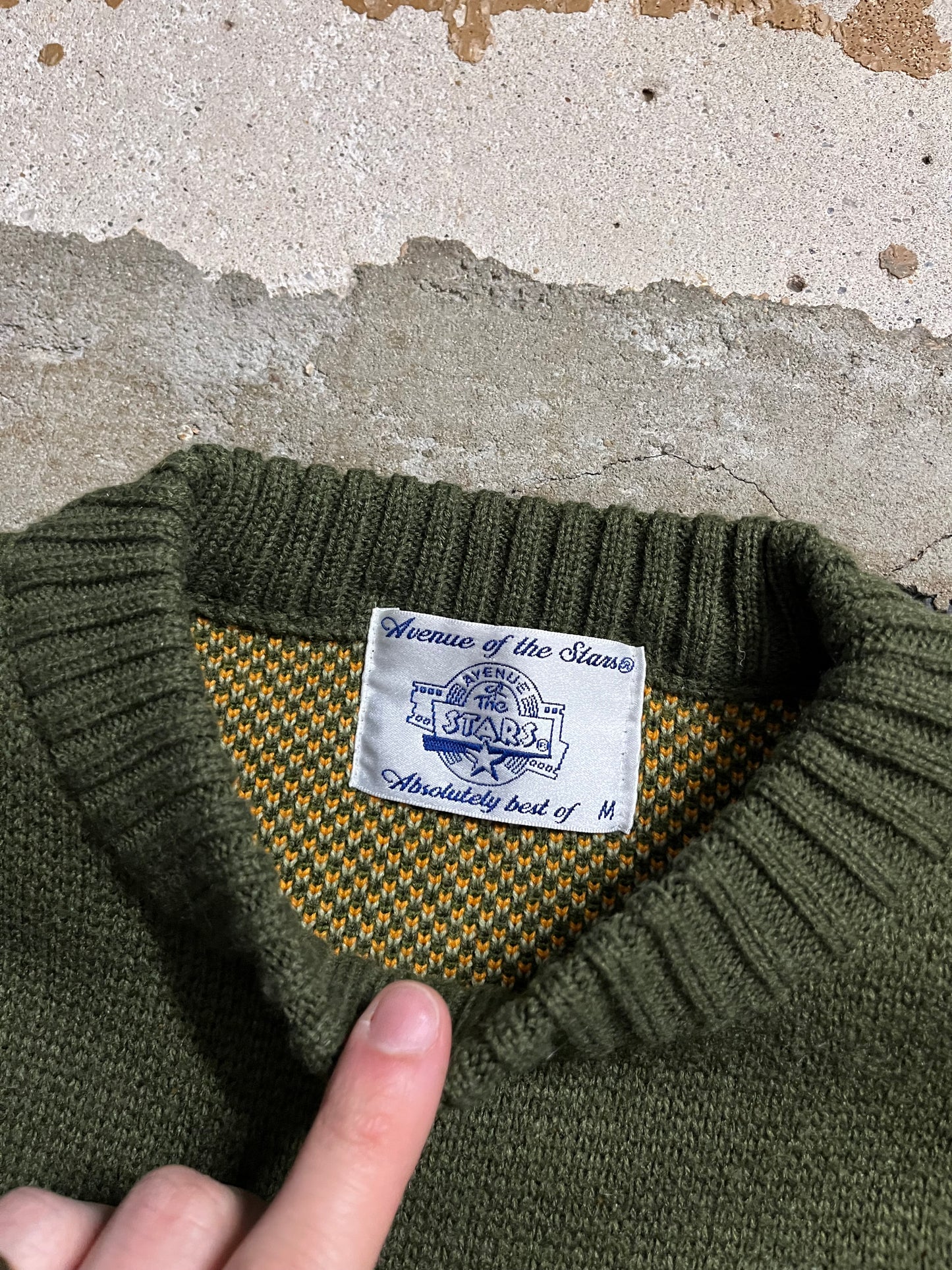 Avenue of the stars vintage knit Scooby Doo sweater - S