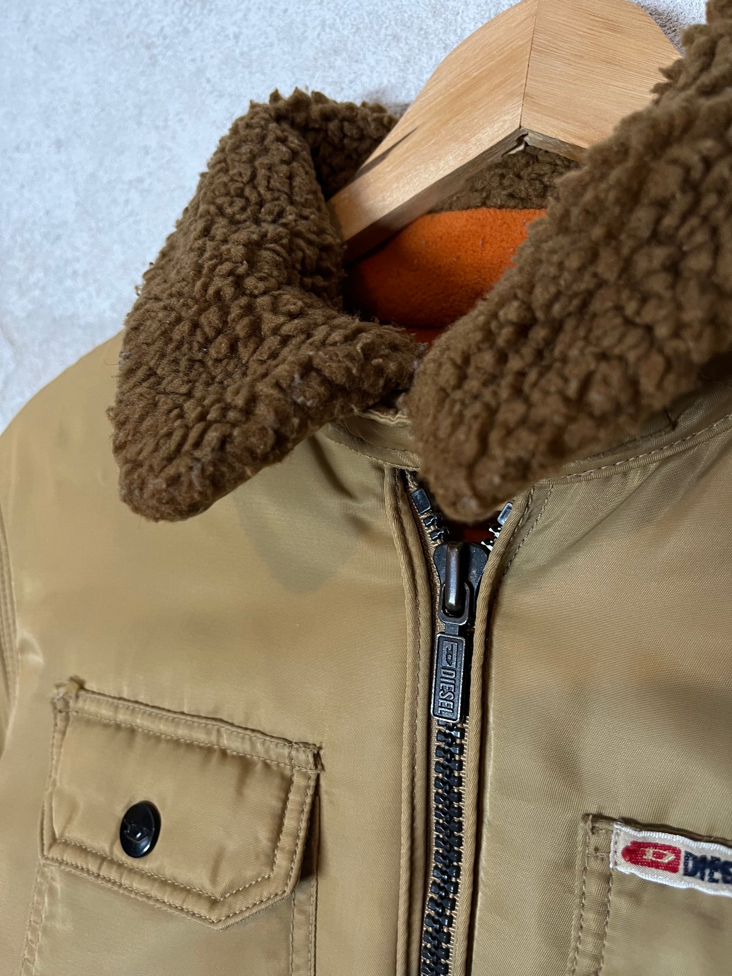 Diesel vintage sherpa jacket - S