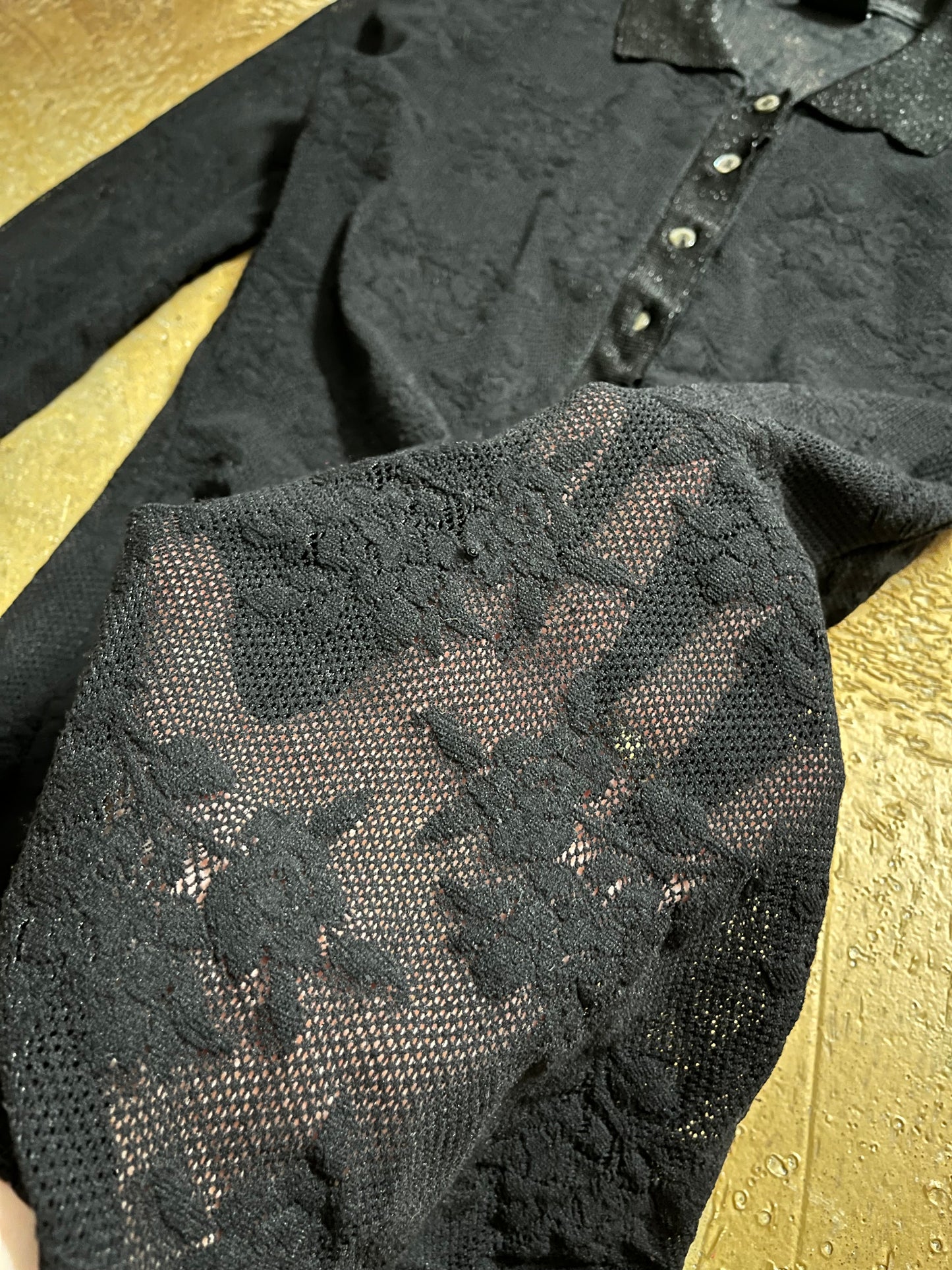 Dolce & Gabbana mesh lace top - M