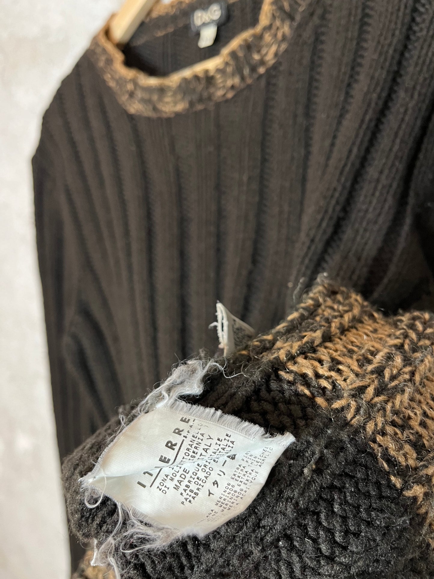 Dolce & Gabbana vintage knit sweater - XL