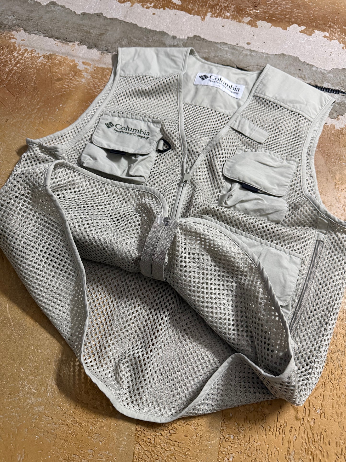 Columbia vintage utility bodywarmer vest - M