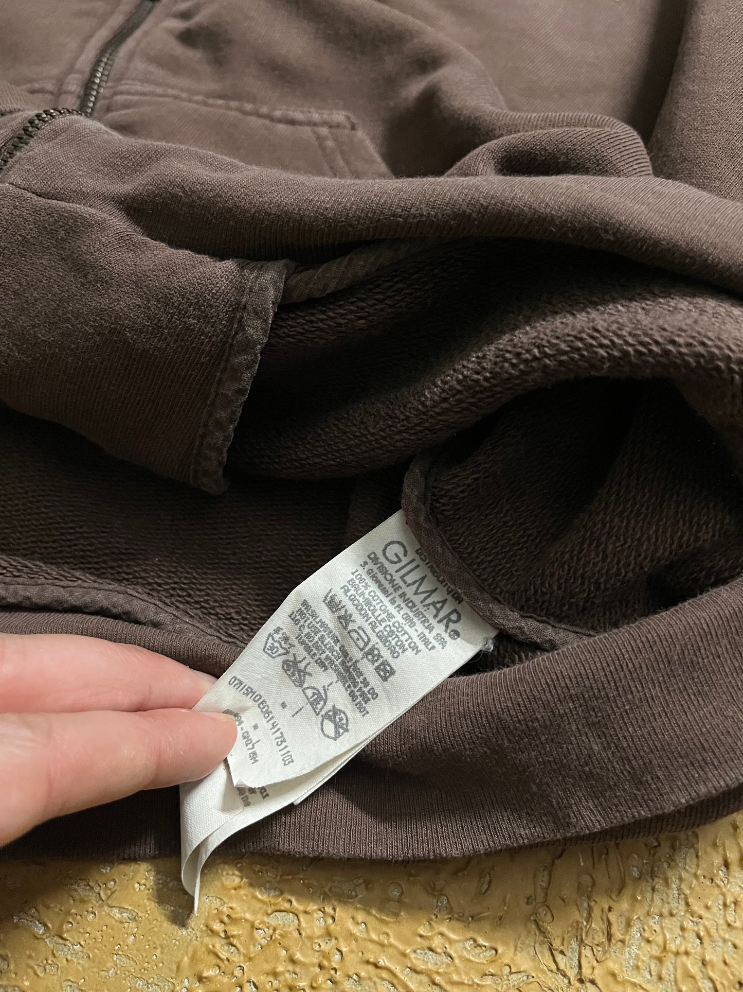 Iceberg Volkswagen hoodie brown zip-up - L