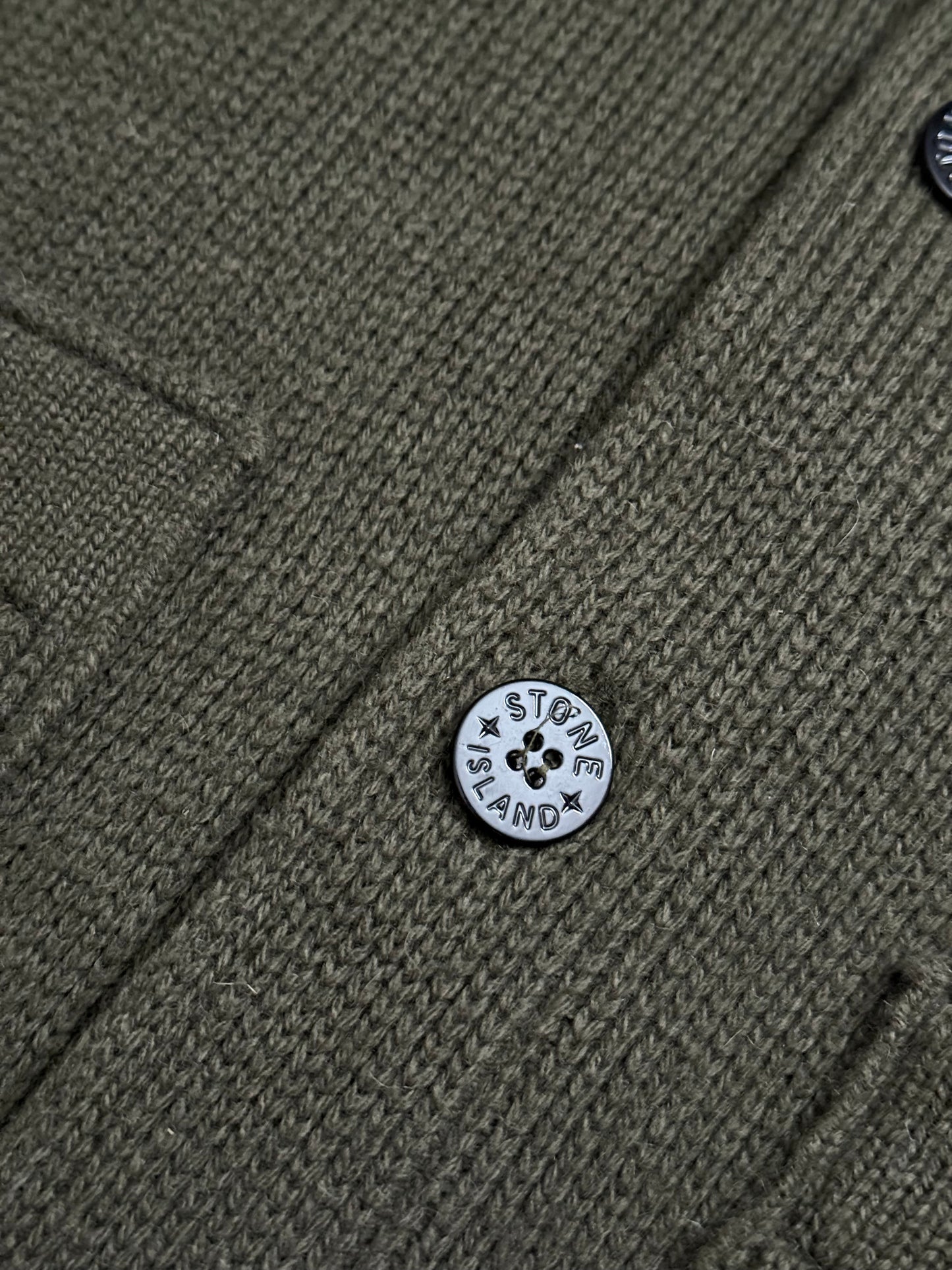Stone Island 100% wool green jacket - L
