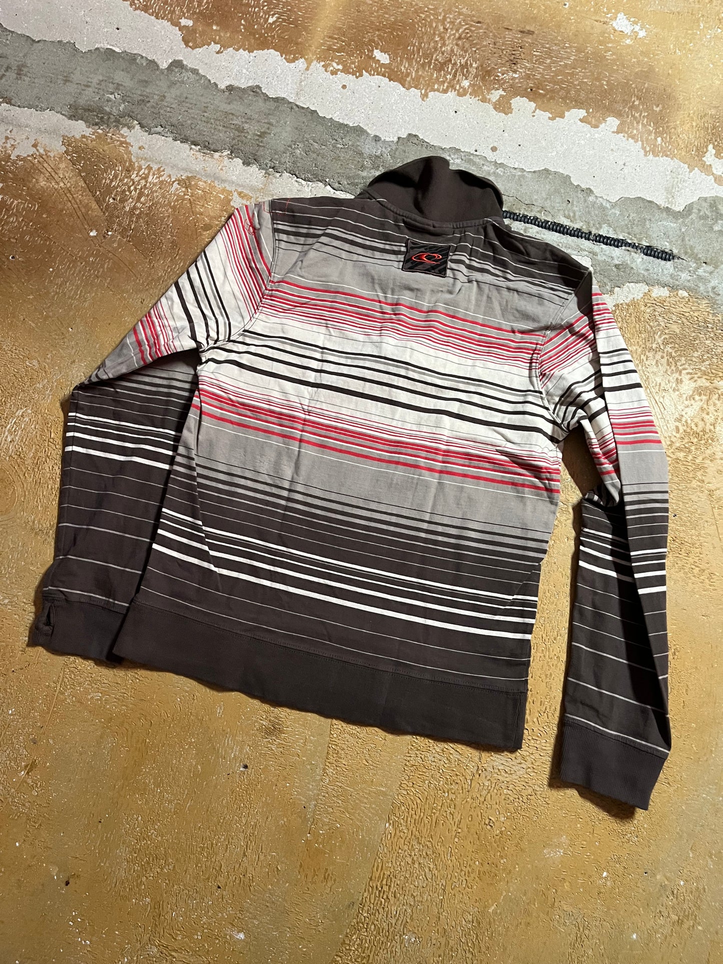 O’neill vintage retro longsleeve polo tee shirt - S