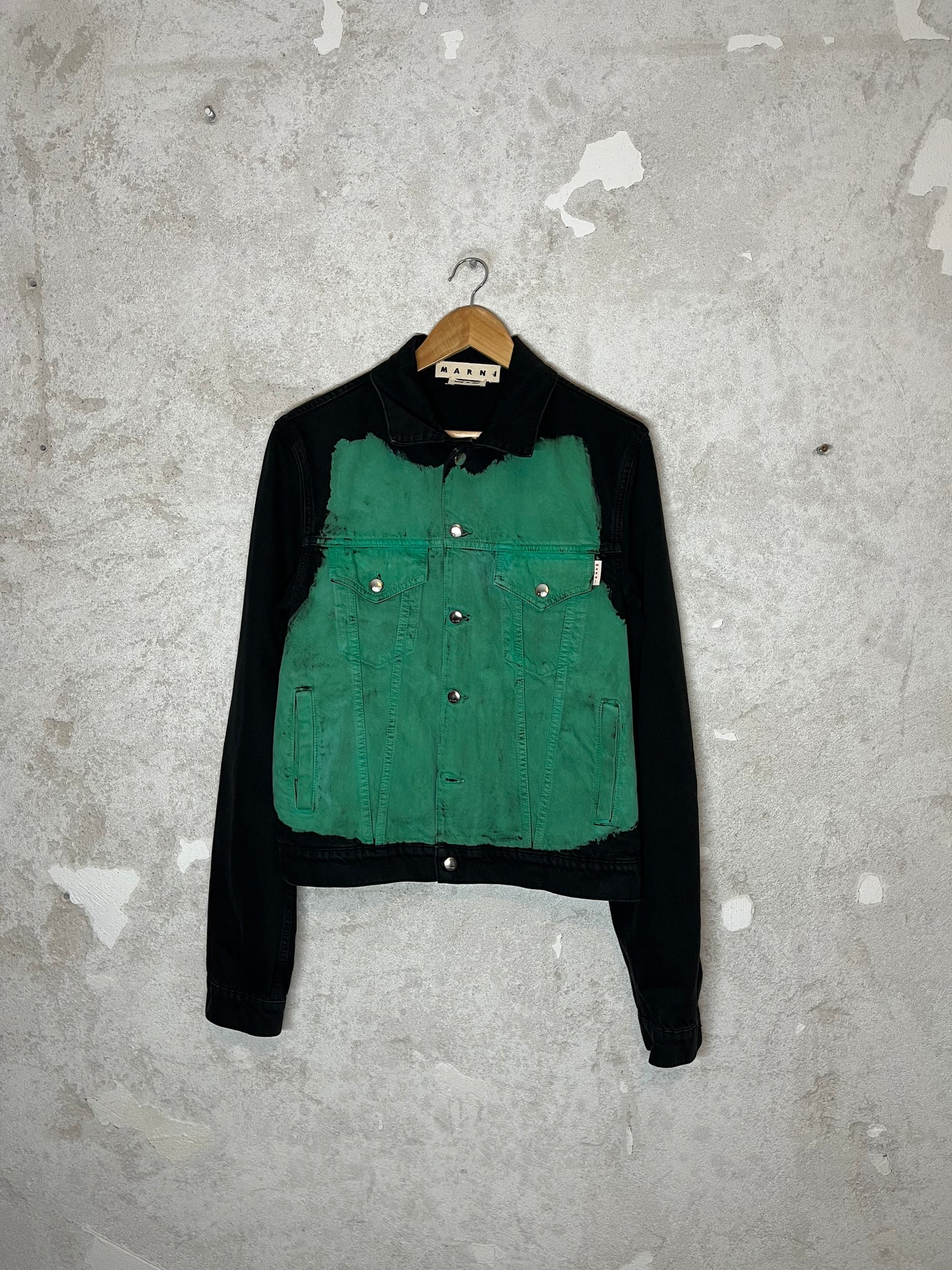 Marni Painted denim jacket - L