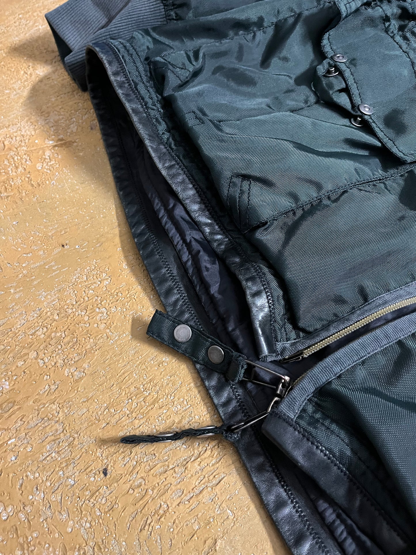 Dirk Bikkembergs multizip multipocket cargo jacket - M