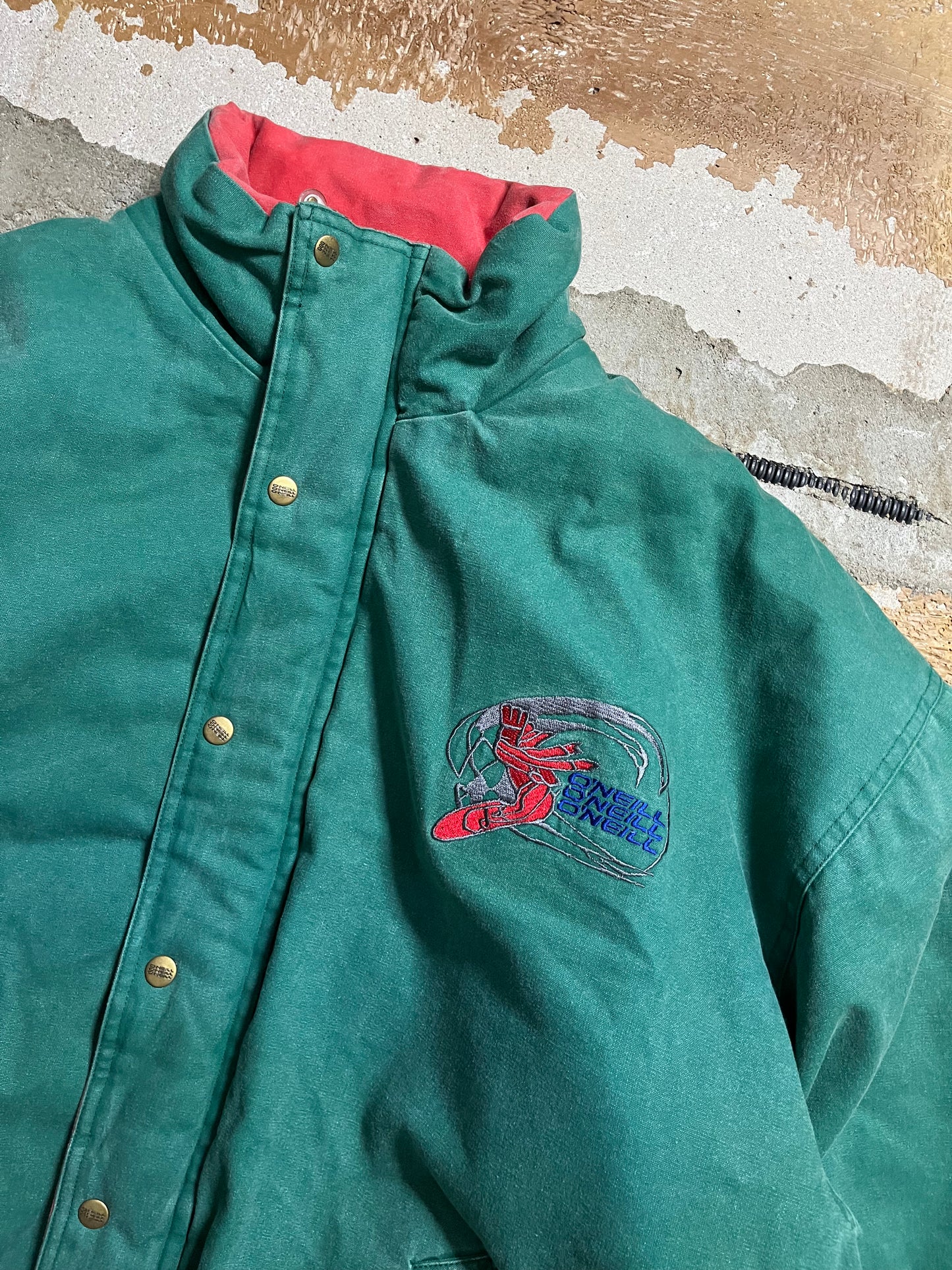 O’neill vintage denim ski jacket - M