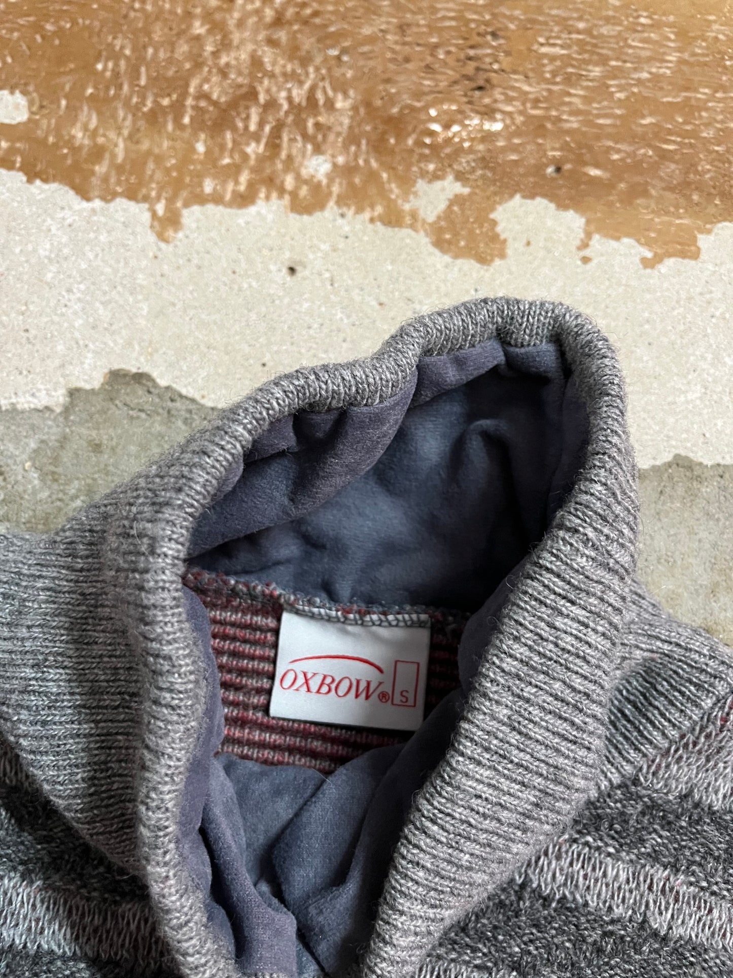 Oxbow vintage ski heavy knit sweater - S