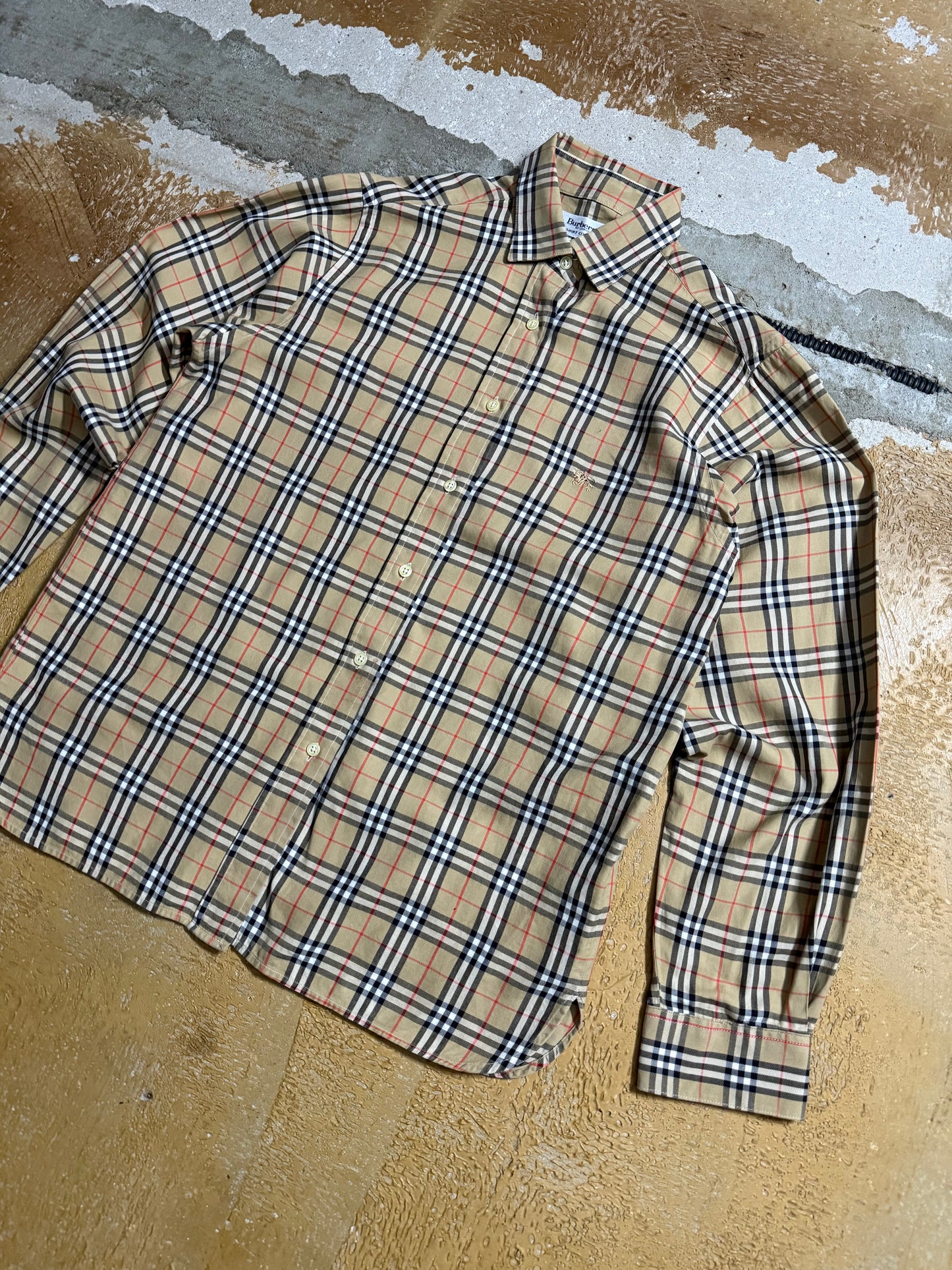 Burberry monogram vintage shirt - S