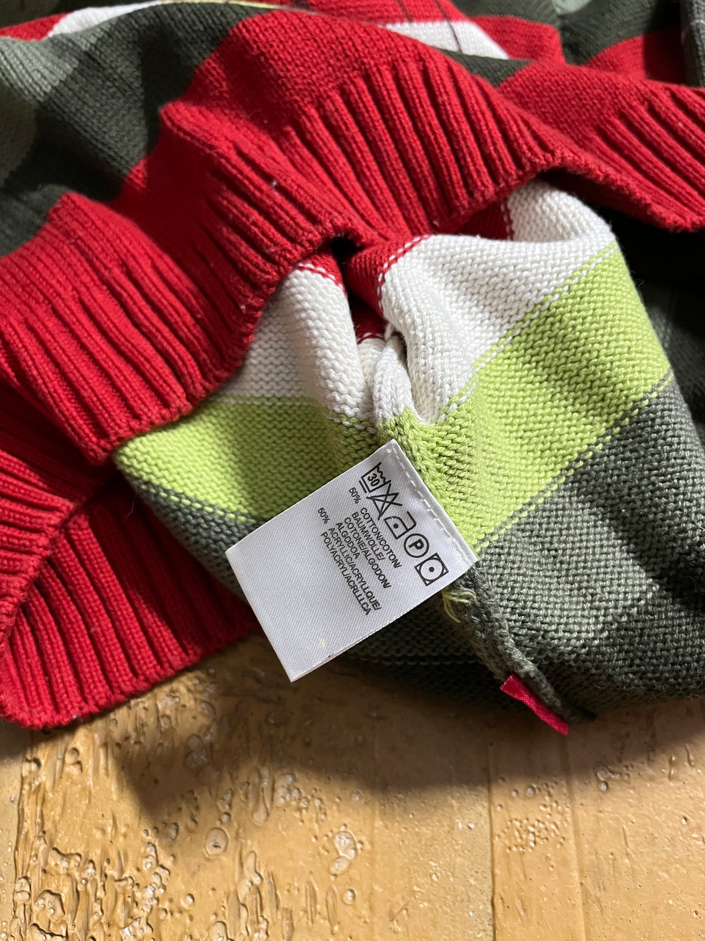 O’neill vintage striped knit sweater - M