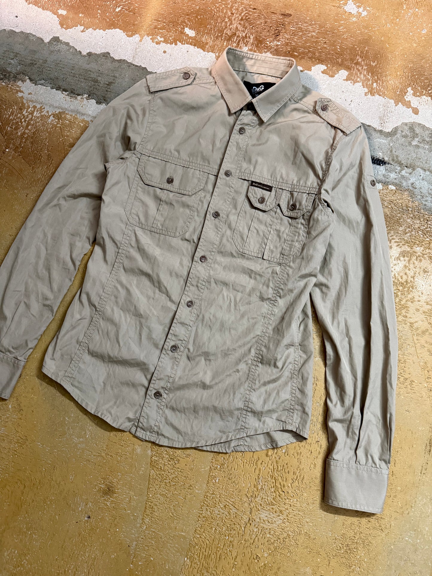 Dolce & Gabbana vintage utility shirt - XS