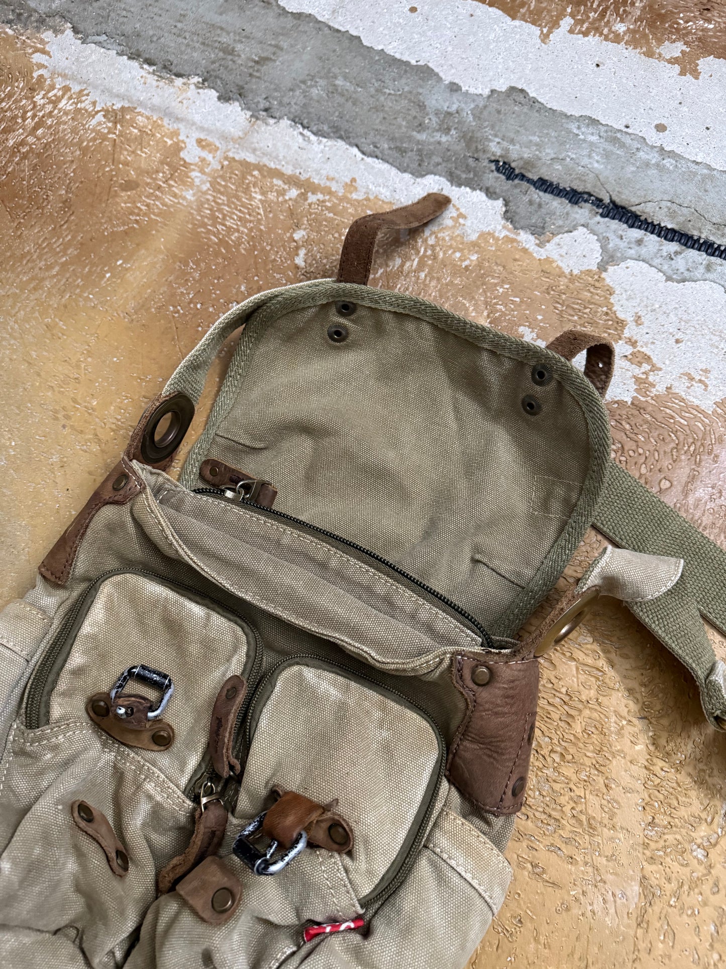 Diesel vintage utility bag