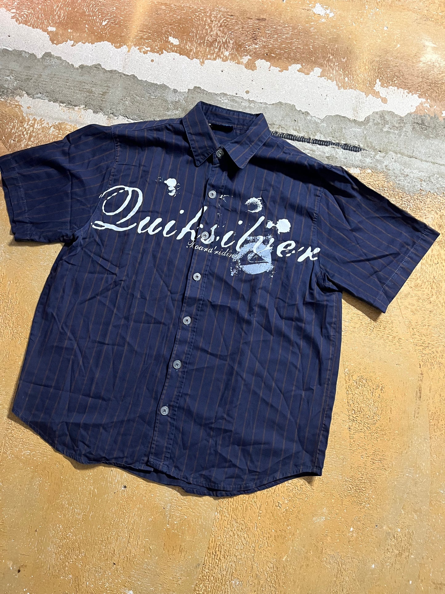 Vintage Quiksilver polo tee shirt - M