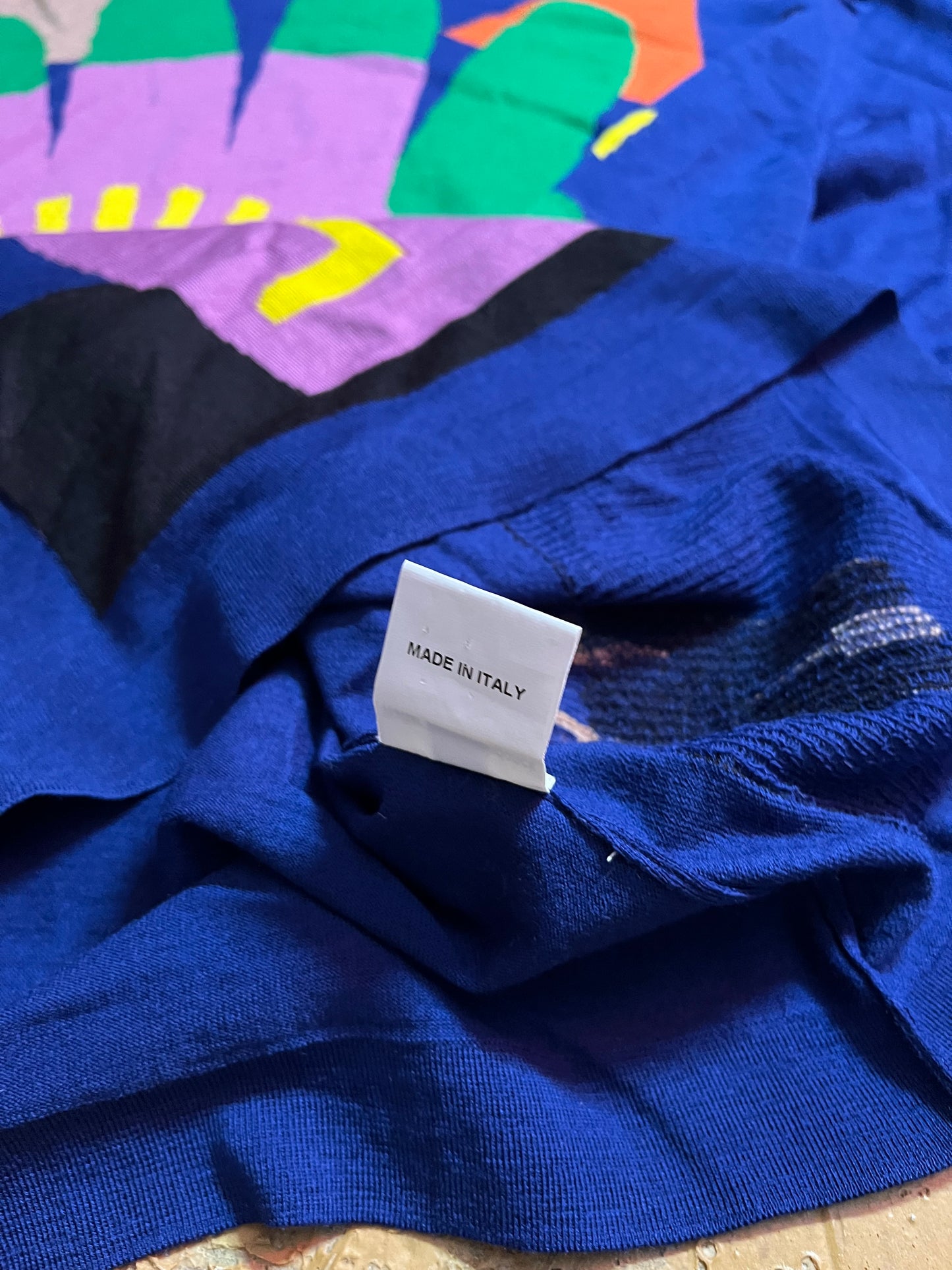 Walter van Beirendonck runway 100% wool sweater - L