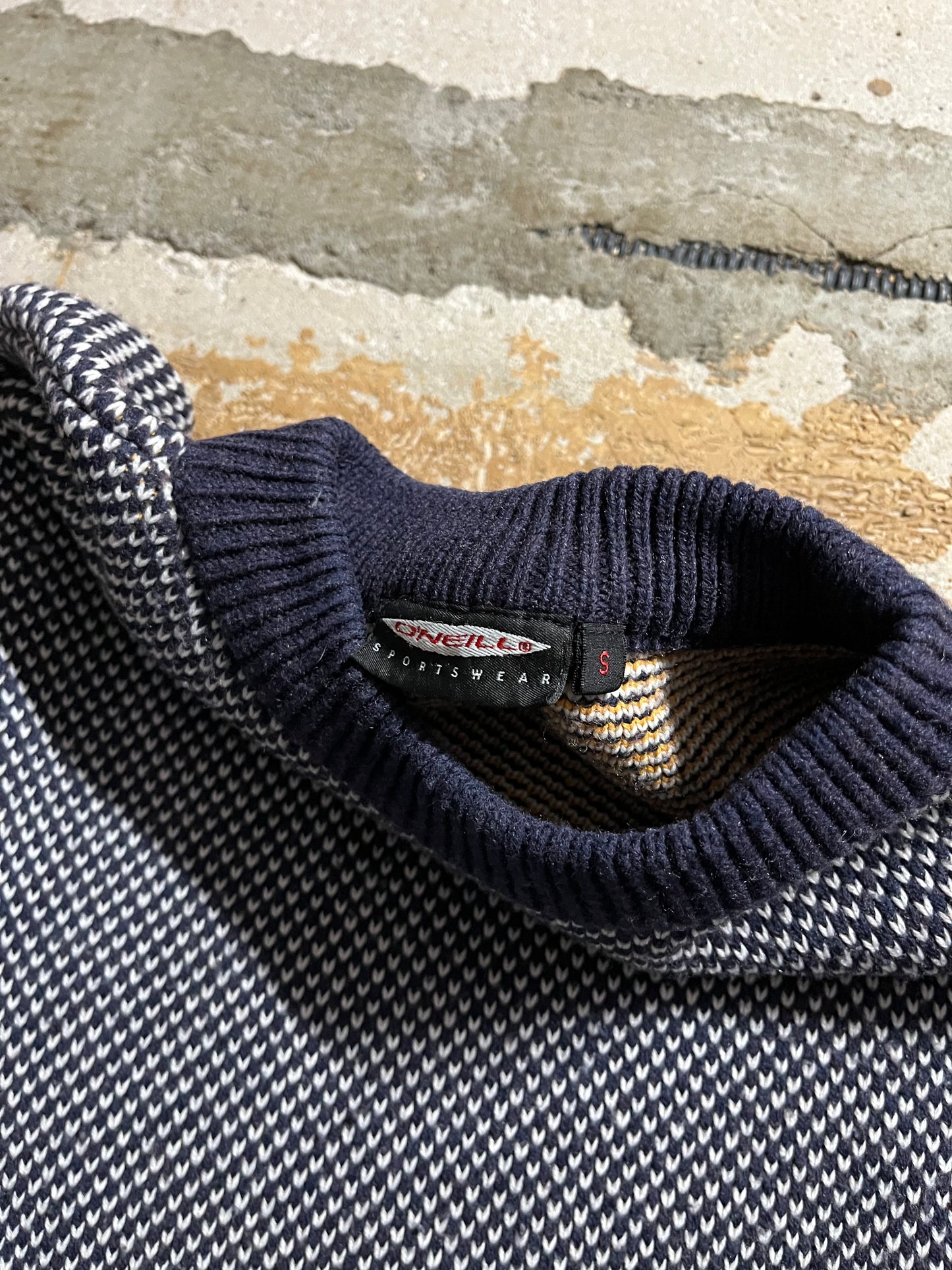 O’neill vintage ski heavy knit sweater - S