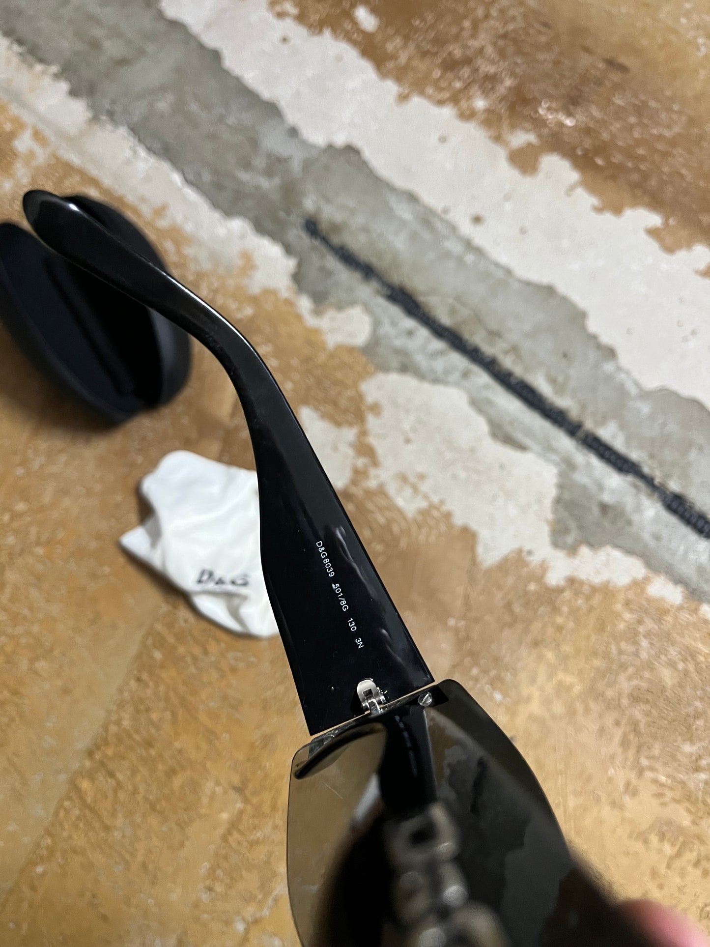 Dolce & Gabbana vintage shield sunglasses