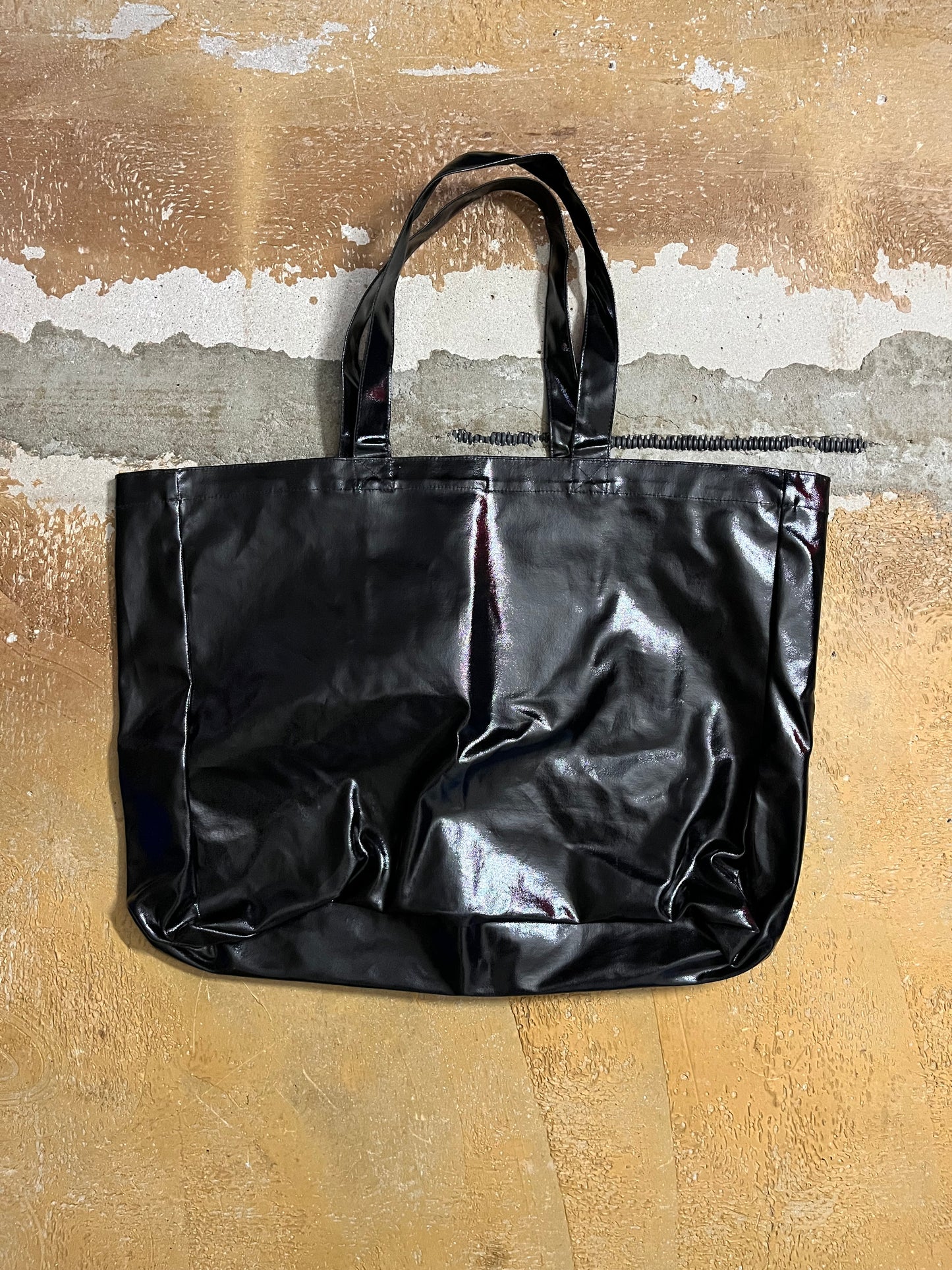 A.P.C. laminated tote bag