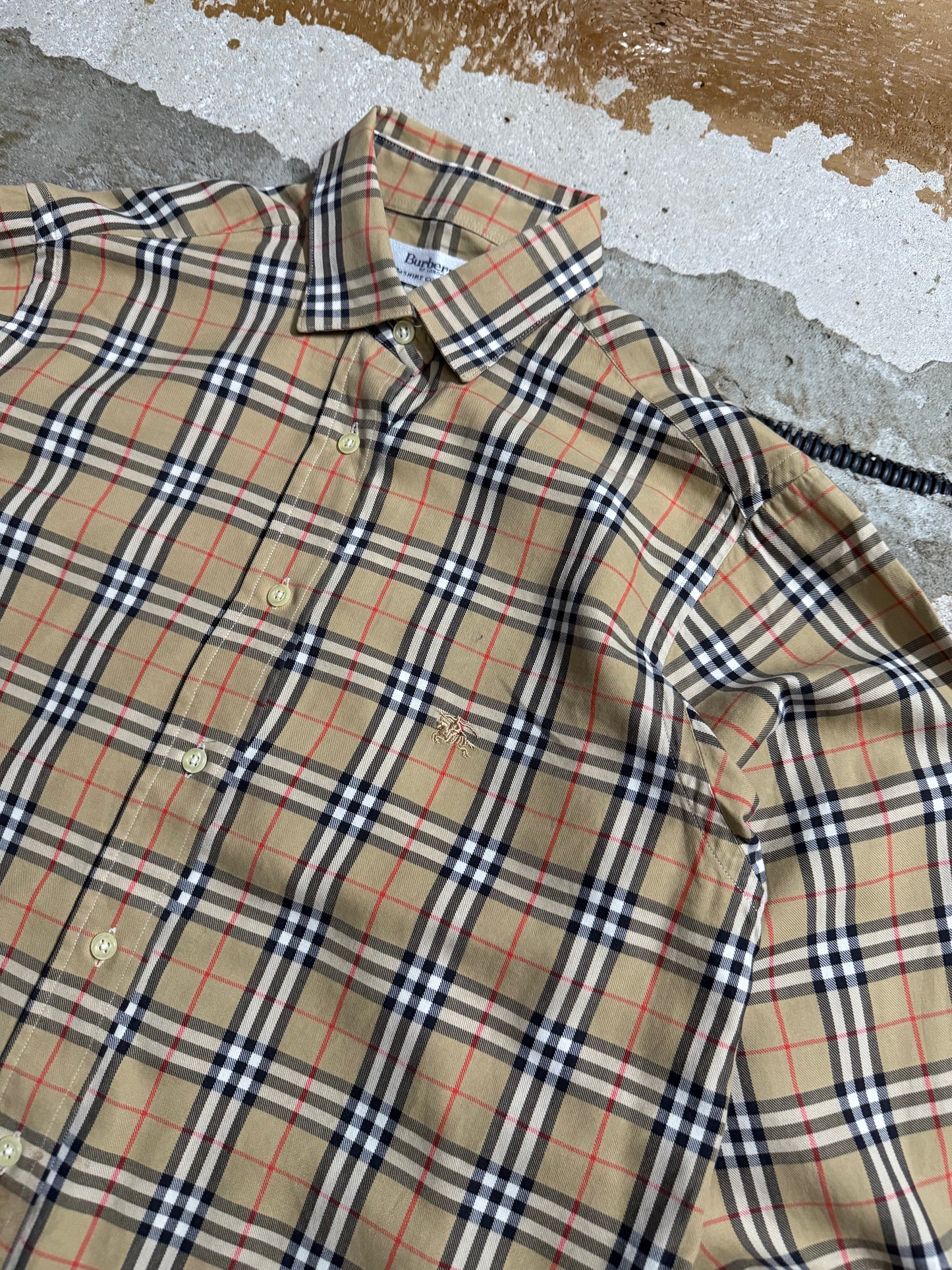 Burberry monogram vintage shirt - S