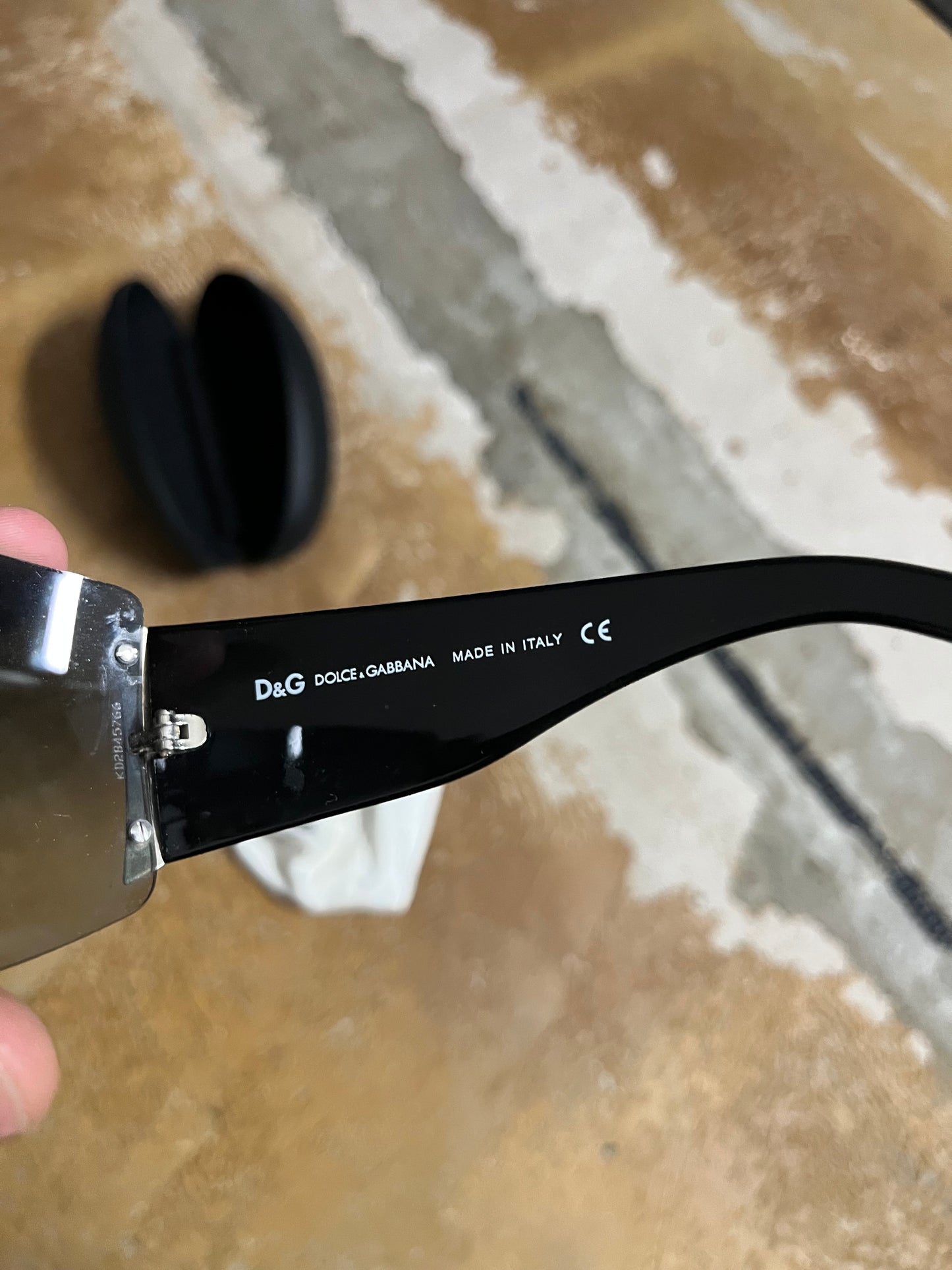 Dolce & Gabbana vintage shield sunglasses