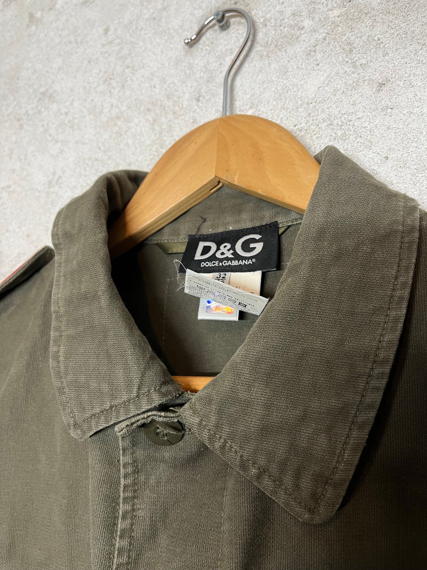 Dolce & Gabbana military peace jacket - L