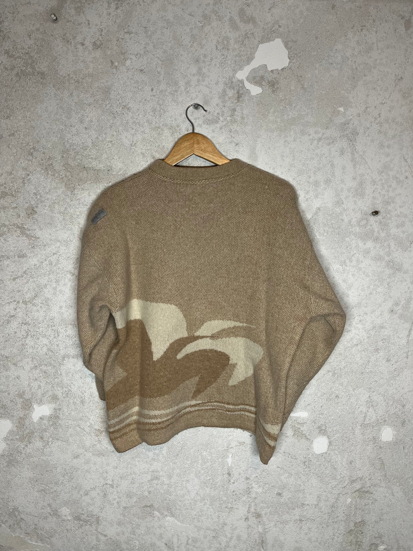 Oxbow heavy knit ski snowboard sweater - S