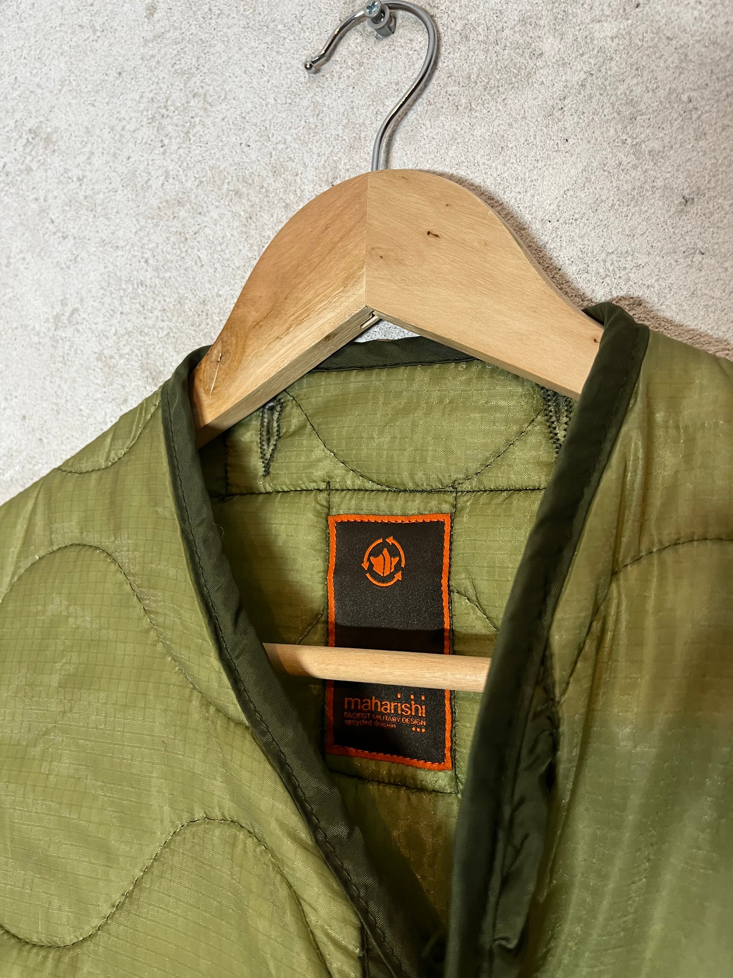 Maharishi vintage 2000s 90s retro upcycled liner tiger jacket