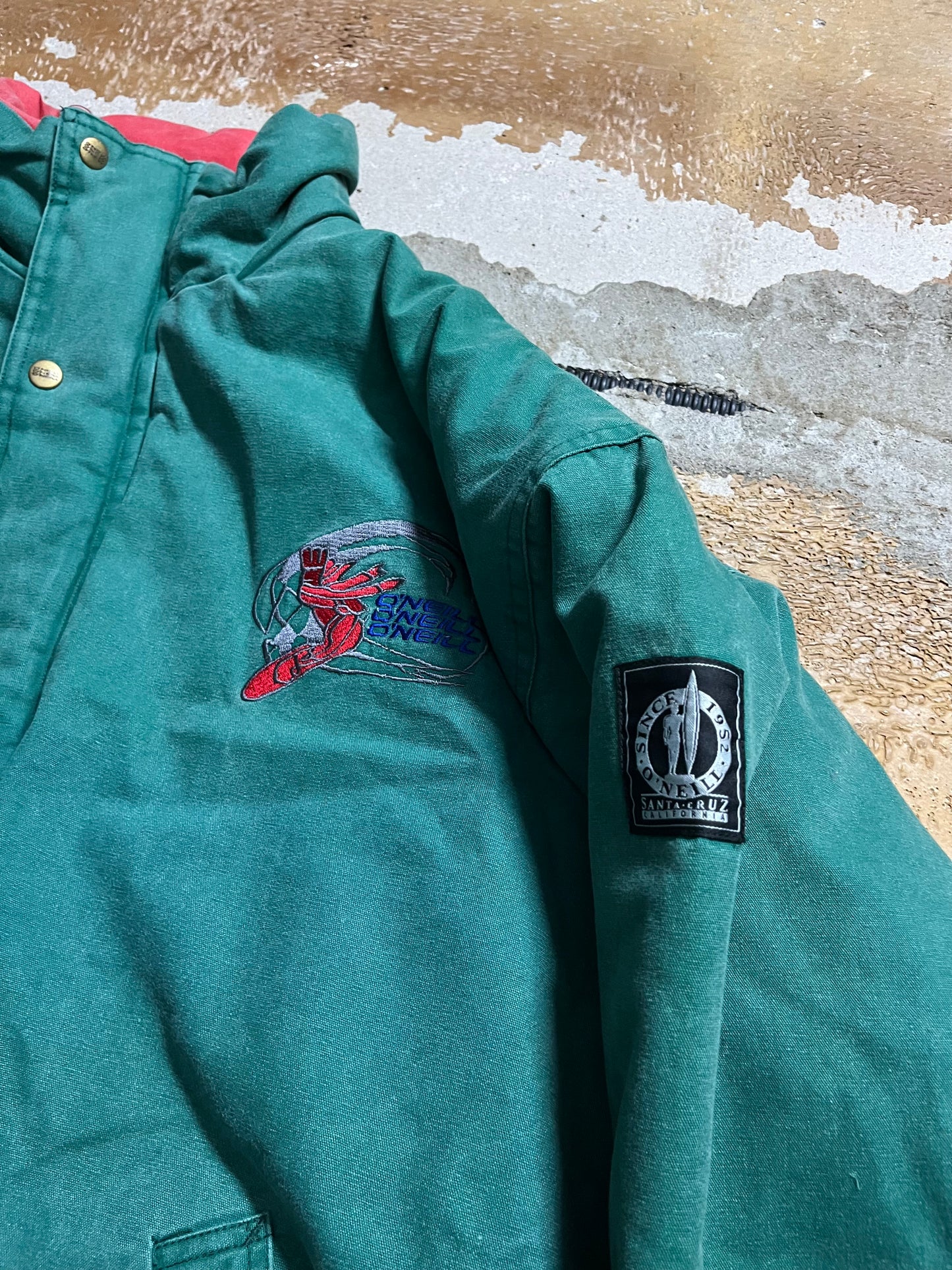 O’neill vintage denim ski jacket - M
