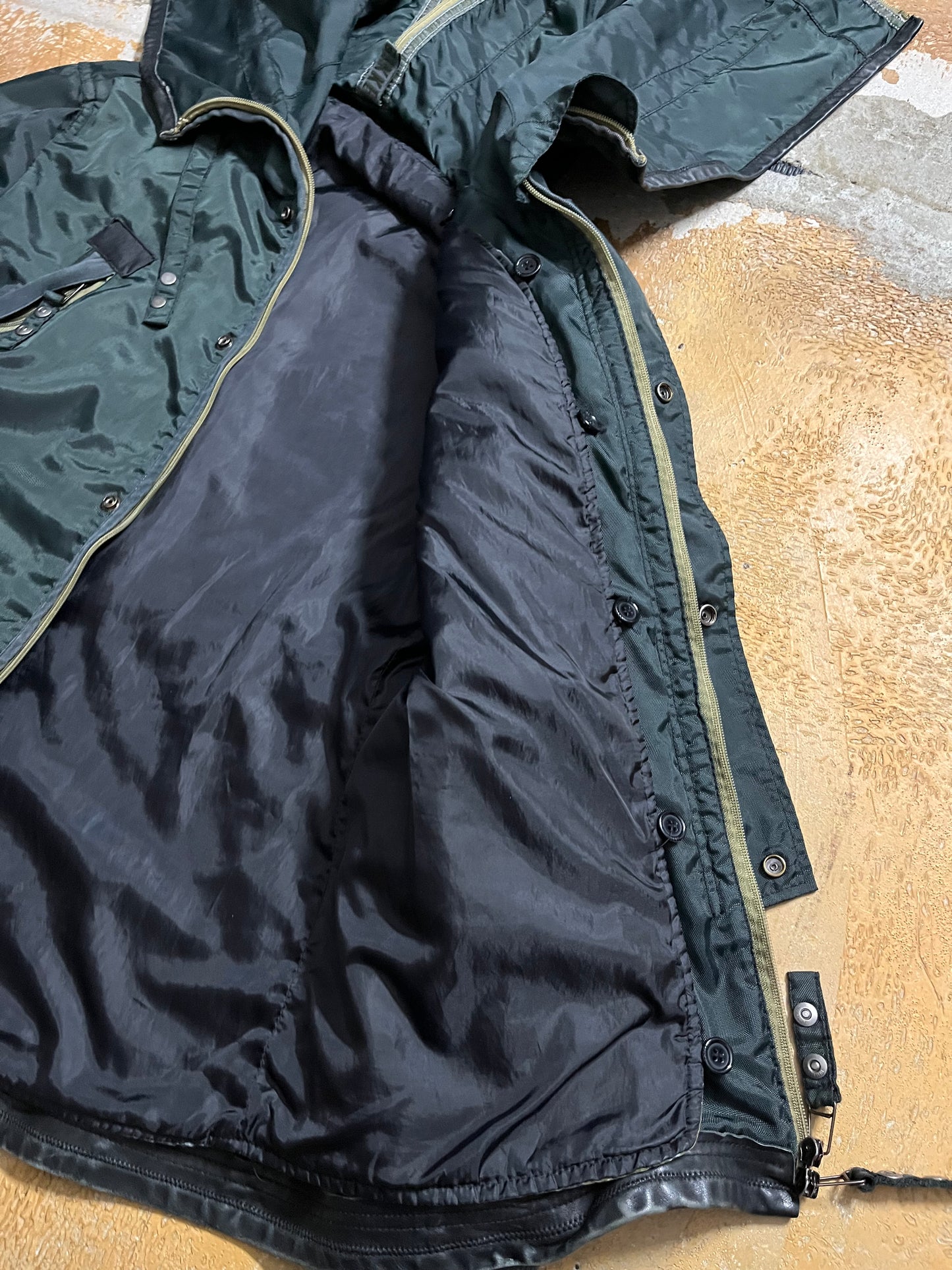 Dirk Bikkembergs multizip multipocket cargo jacket - M