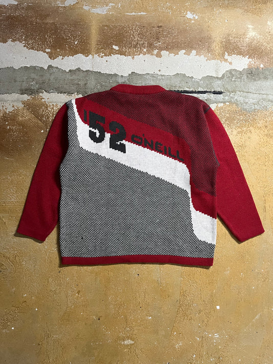 O’neill vintage retro ski snowboard knit sweater - M