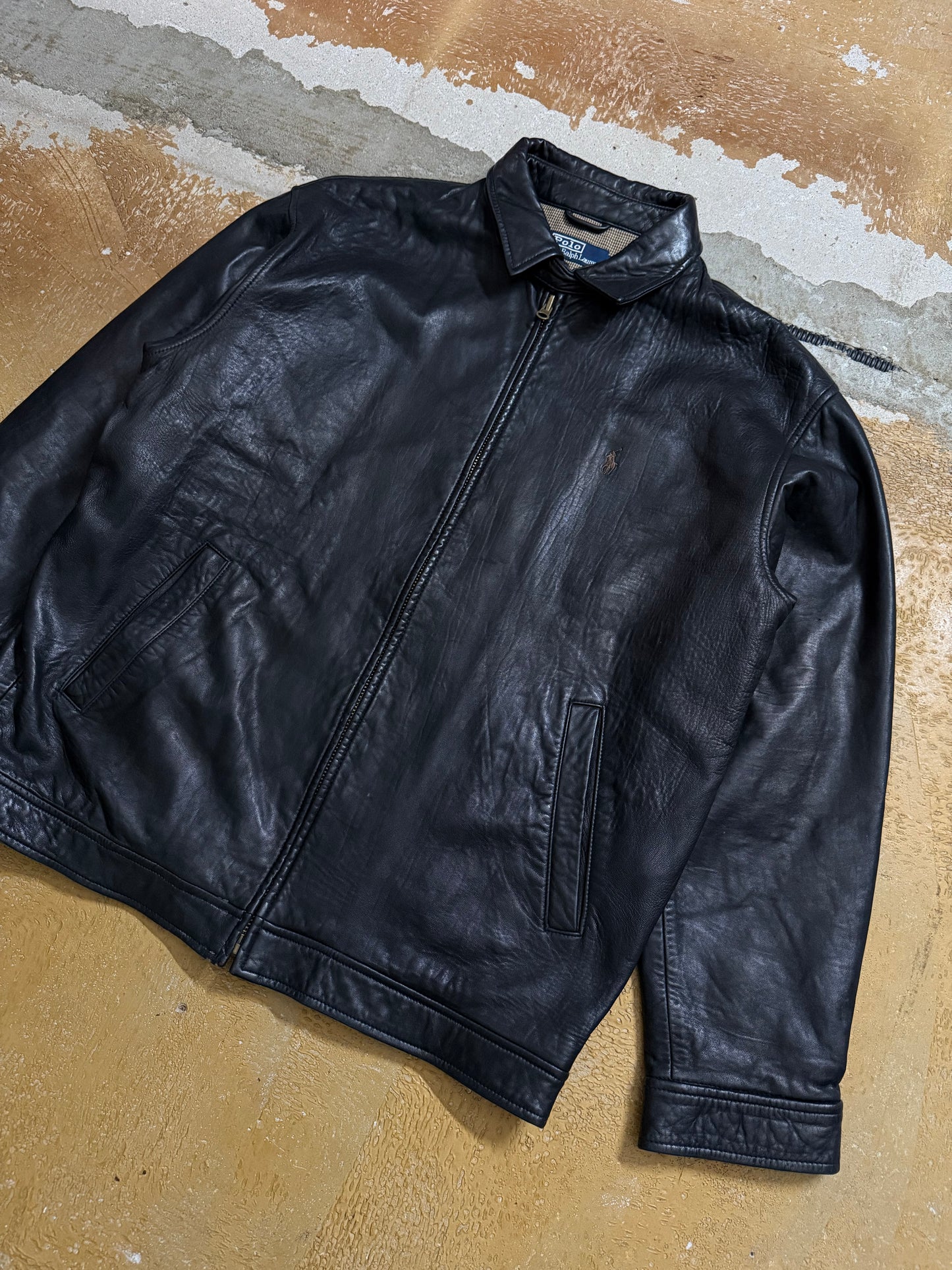 Ralph Lauren 100% lambs leather jacket - L