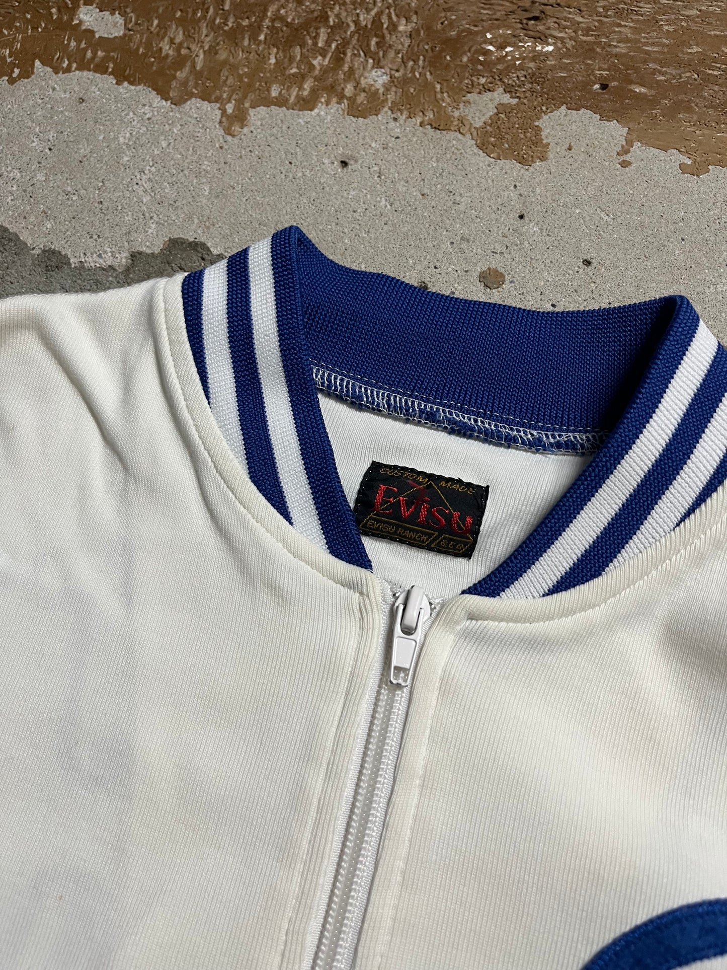 Mighty Evisu zip-up sweater - M