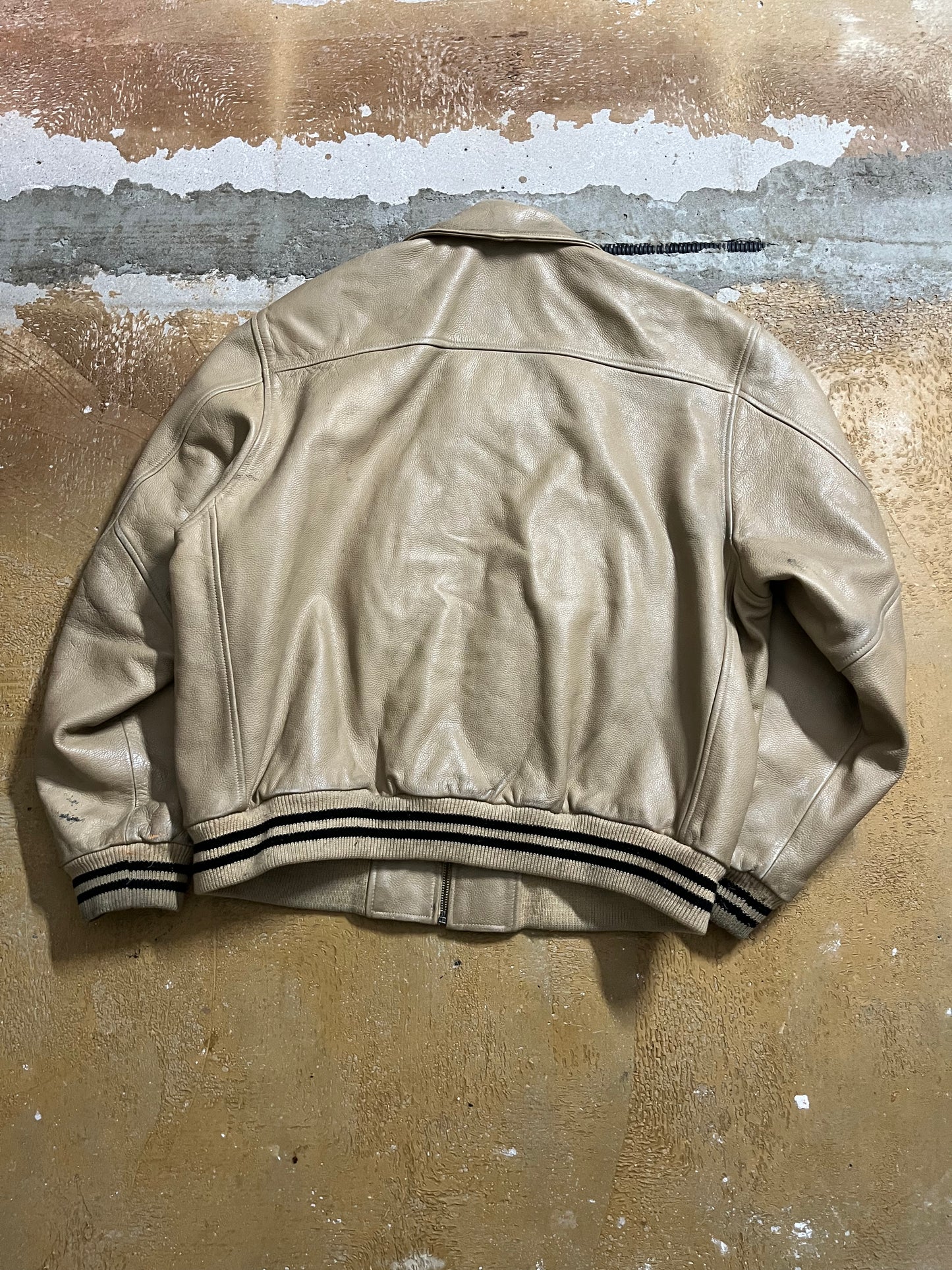 Redskins Leather Jacket - L