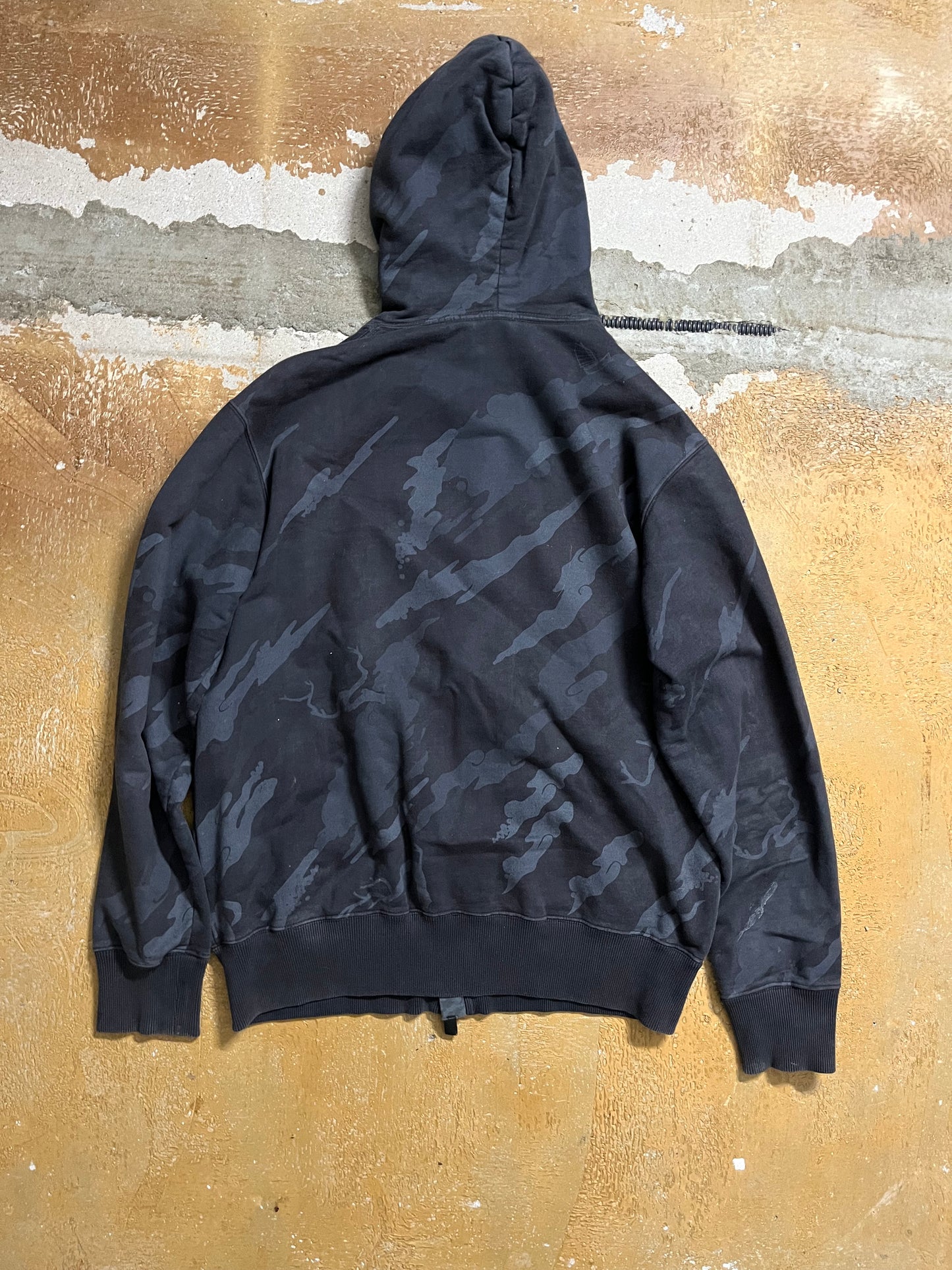 Maharishi grey camo hoodie - L