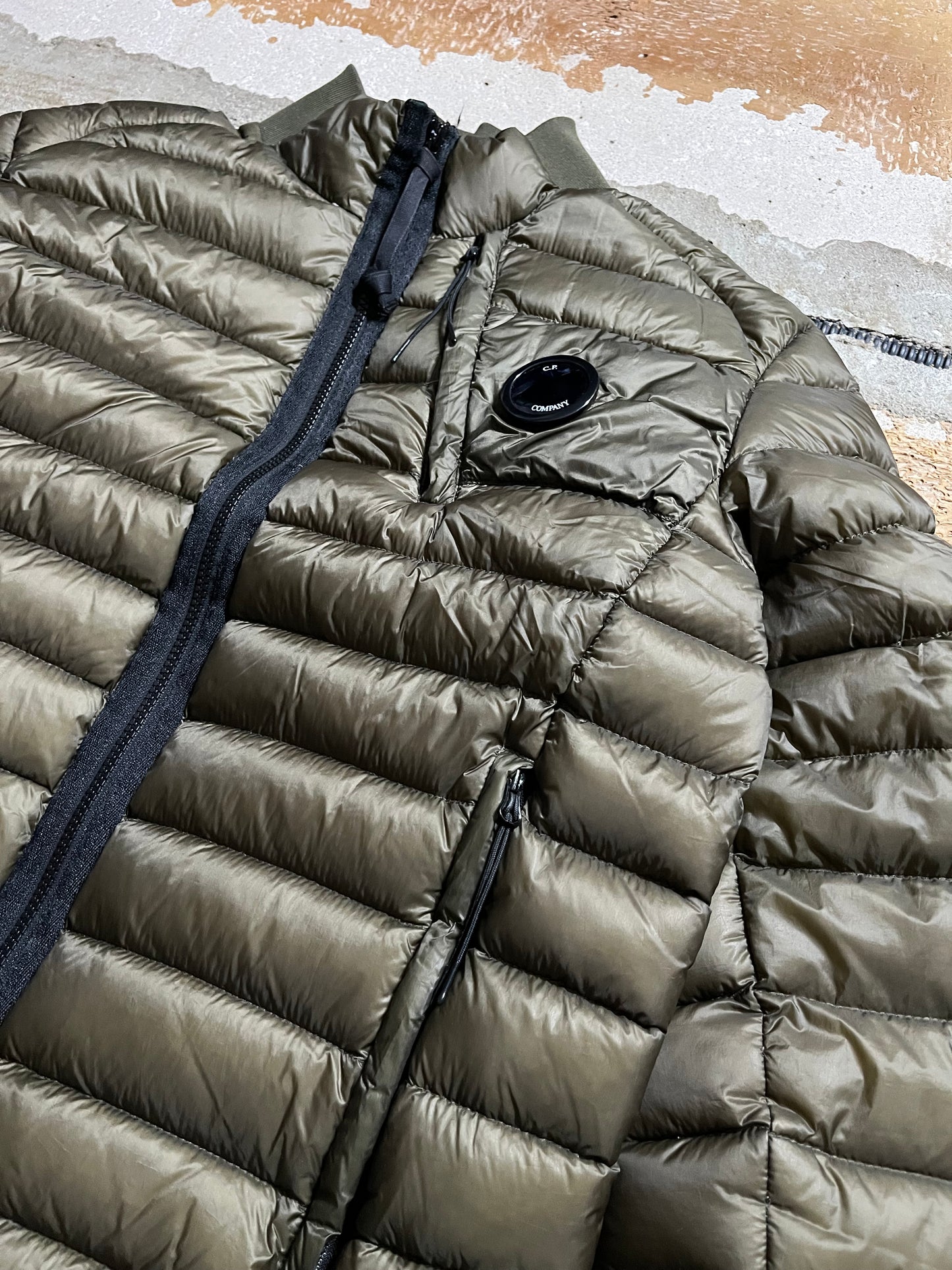 CP Company D.D. shell puffer jacket - M