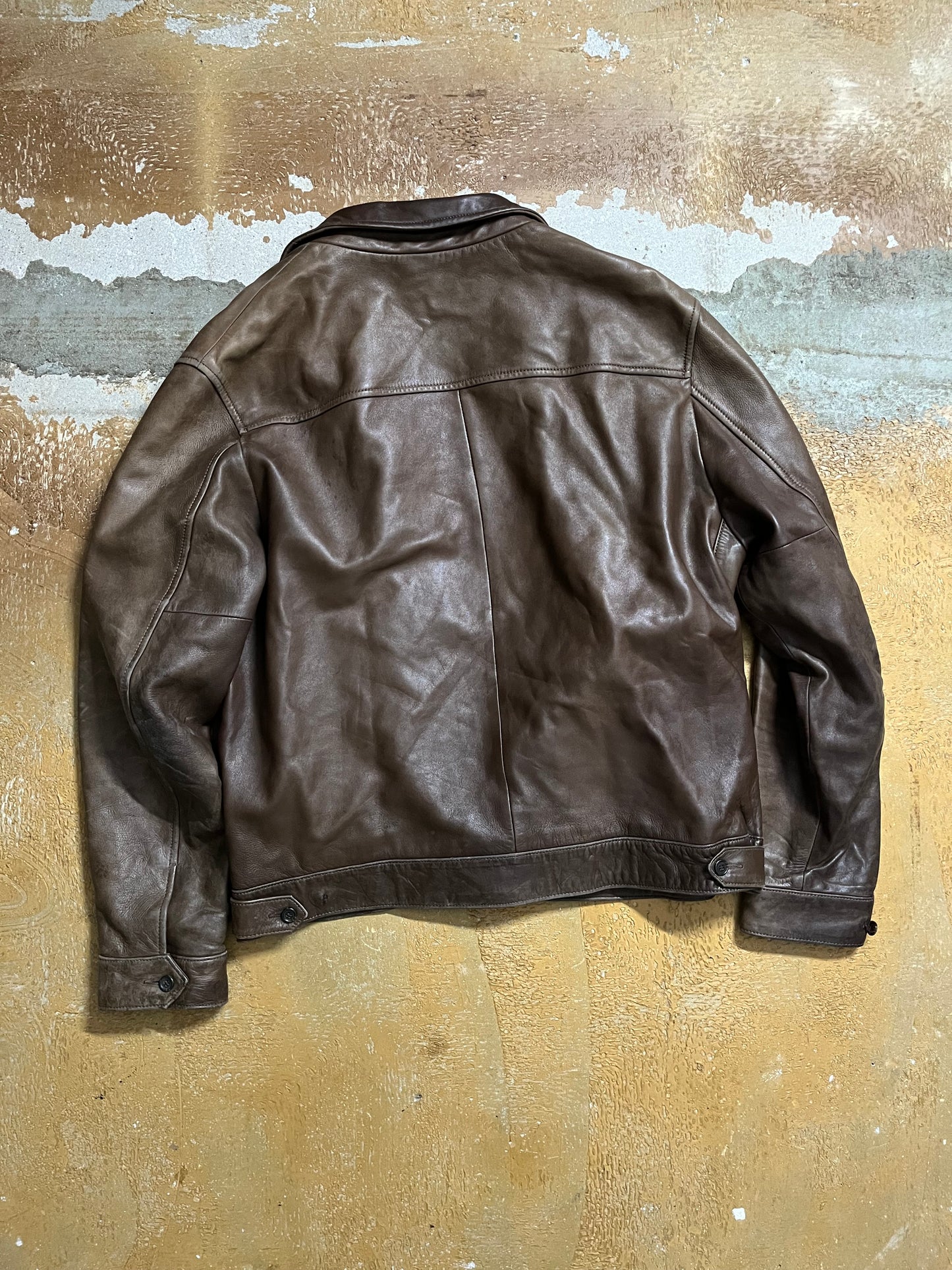 Ralph Lauren Lambskin patina jacket - L