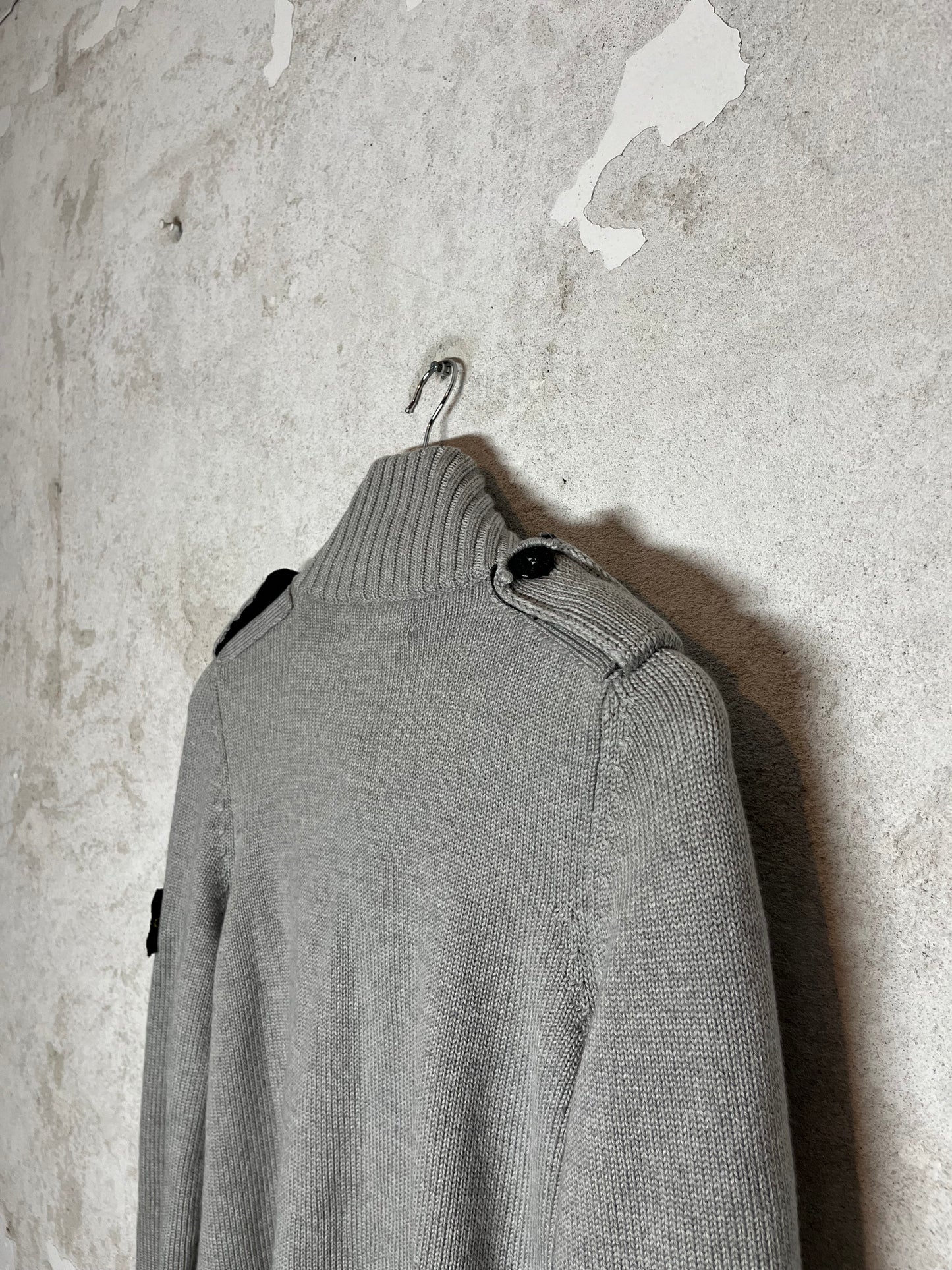 Stone Island knit sweater jacket - S