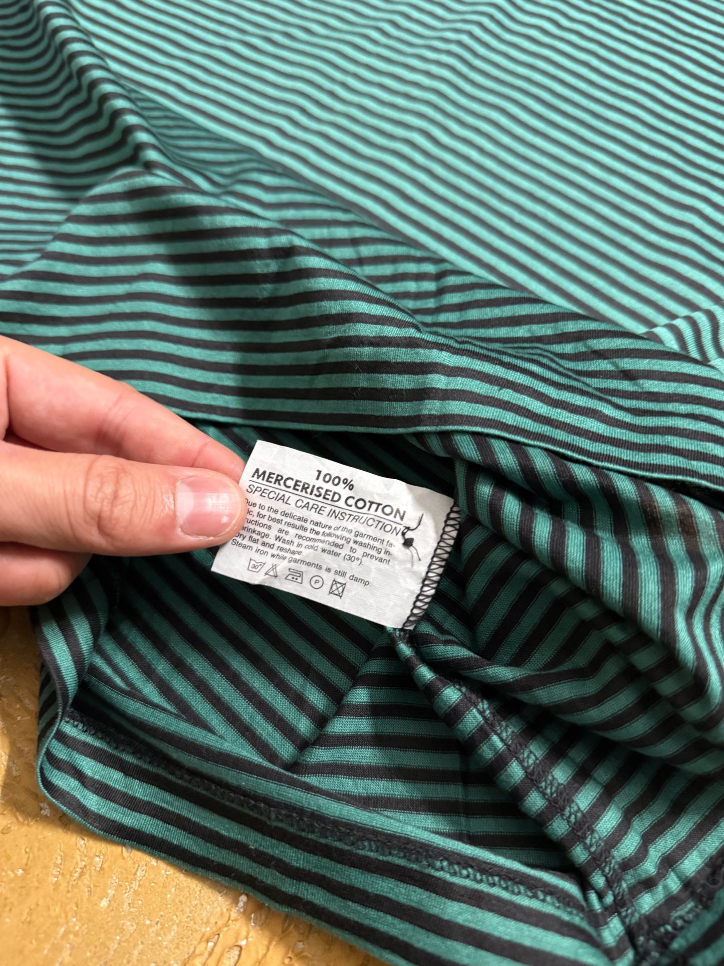 Christian Dior 70s polo shirt - M
